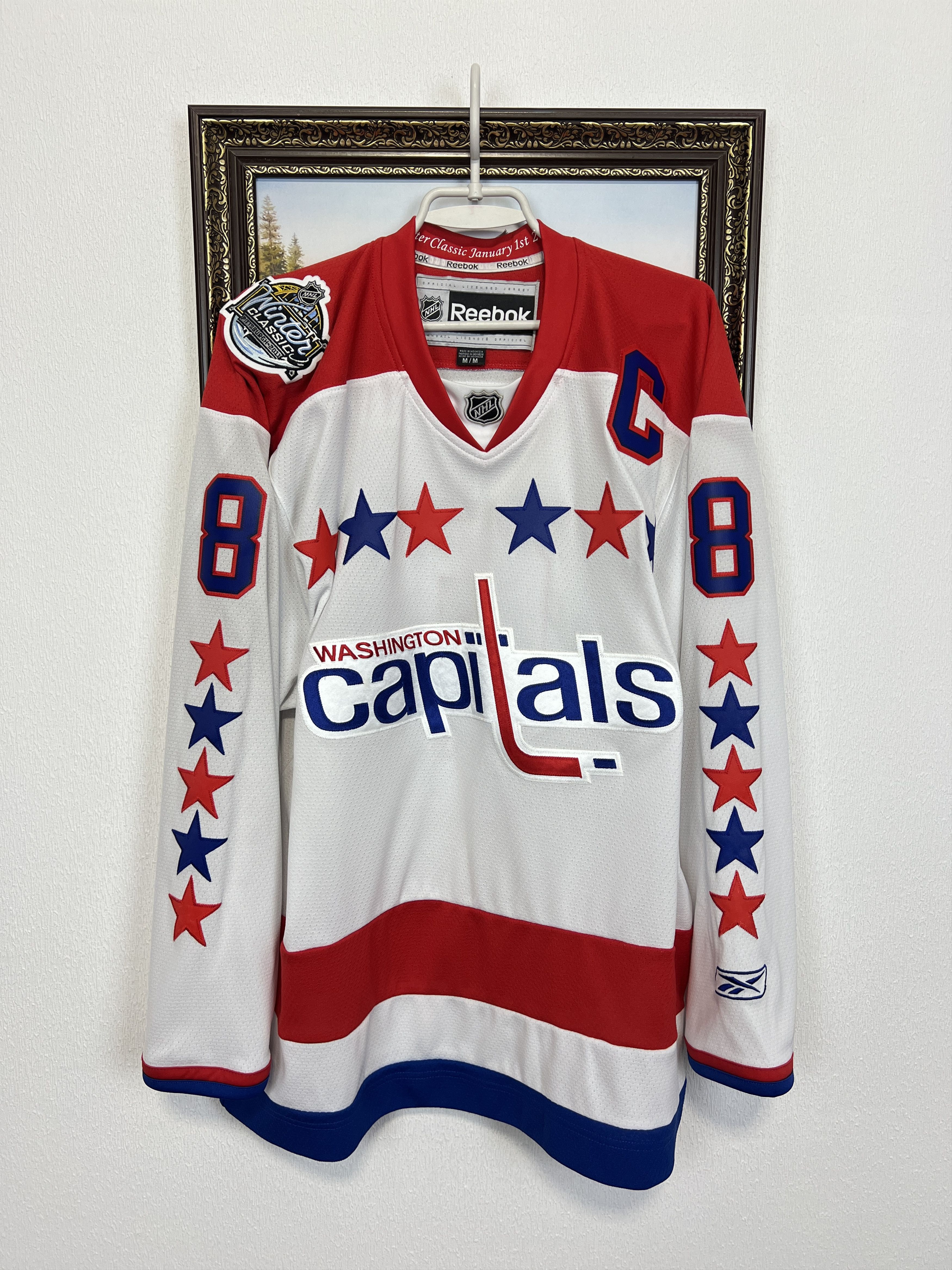 Reebok Backstrom Washington Capitals NHL Hockey Ovechkin Jersey Size US M / EU 48-50 / 2 - 1 Thumbnail