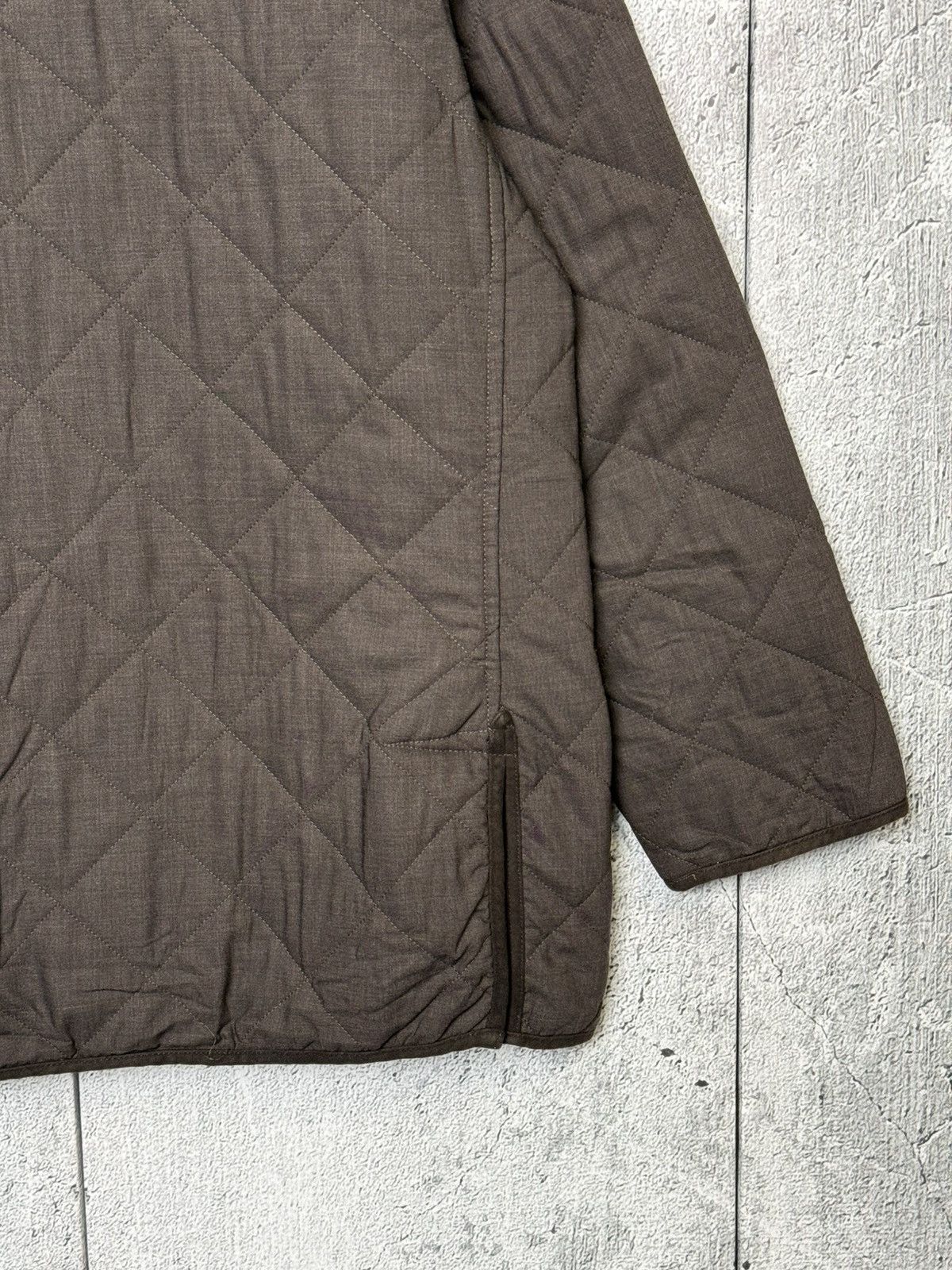 Loro Piana Waterville Hautop Loro Piana Zelander Wool Quilted Jacket Size US M / EU 48-50 / 2 - 10 Thumbnail