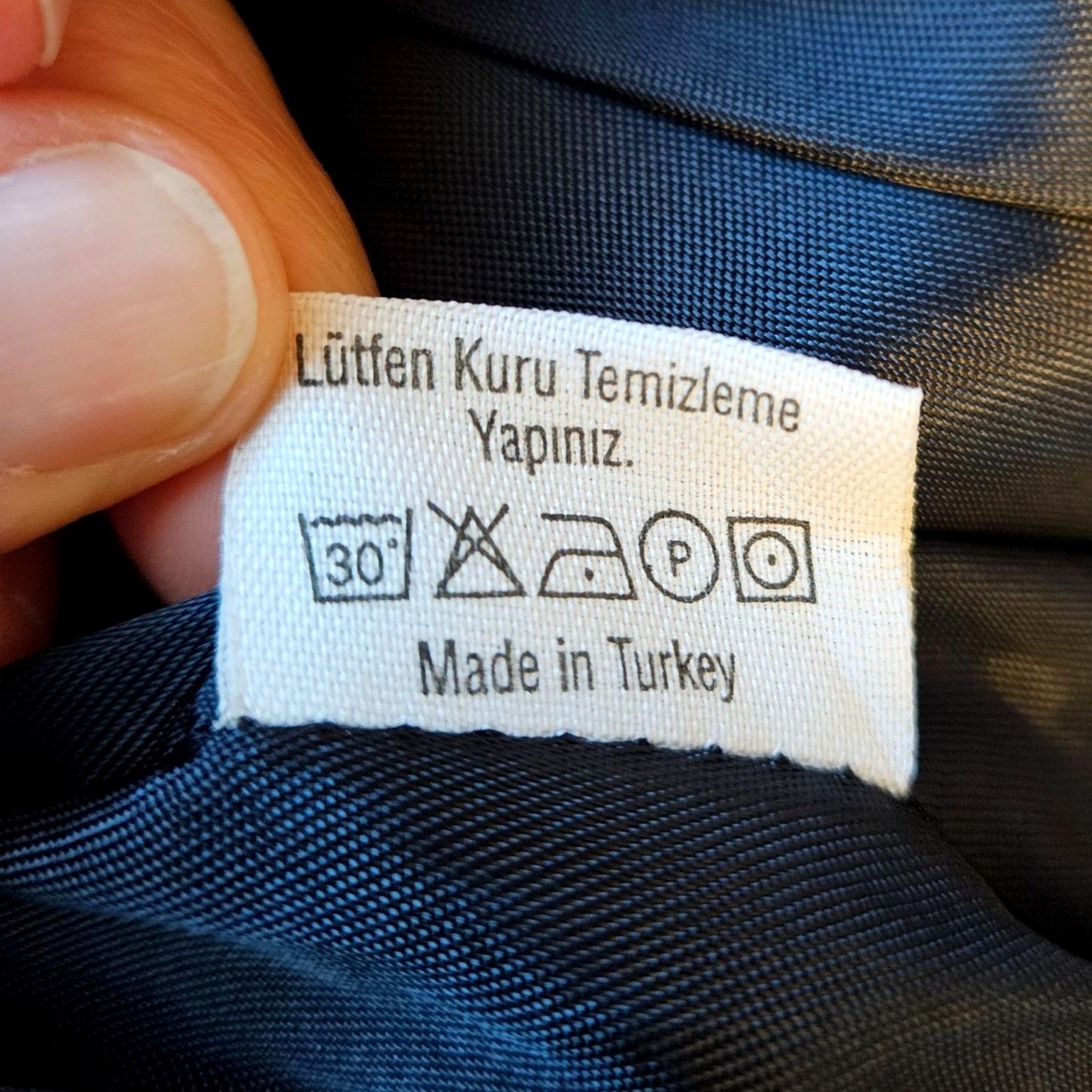 Vintage Vintage Turkish Tekbir Modest Coat 80s/90s Navy Red Woven Ja Size M / US 6-8 / IT 42-44 - 7 Thumbnail