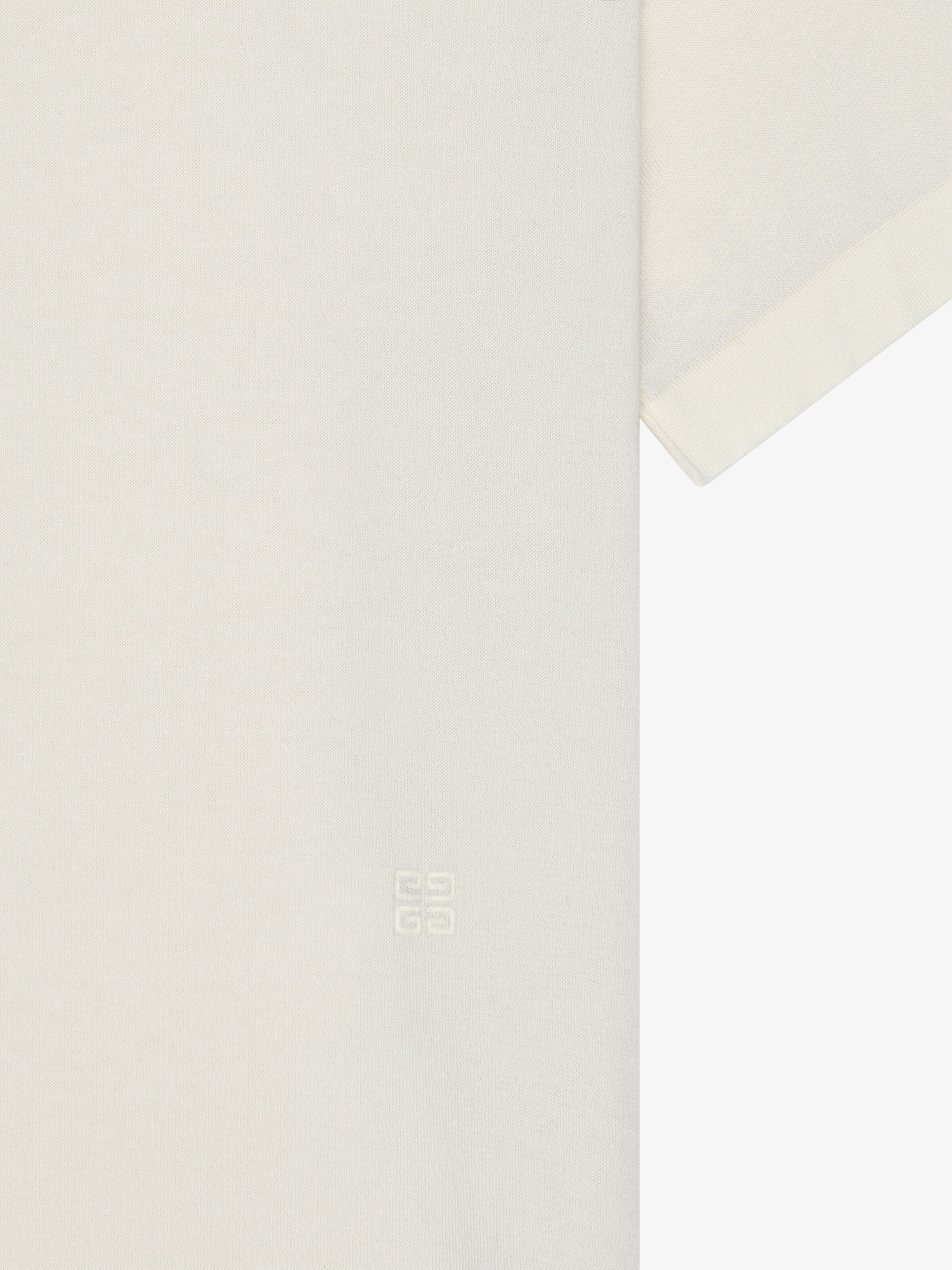 Givenchy o1srvl11e0725 Polo Shirt in Cotton in White Size US M / EU 48-50 / 2 - 4 Thumbnail