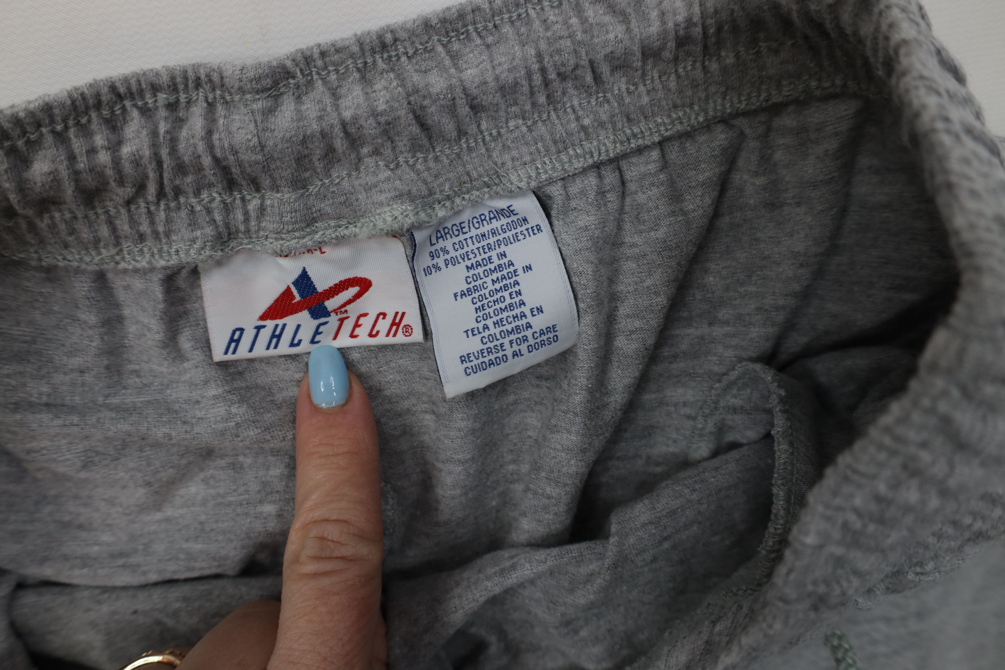 Vintage Vintage 90s Streetwear Blank Above Knee Shorts Heather Gray Size US 36 / EU 52 - 7 Thumbnail