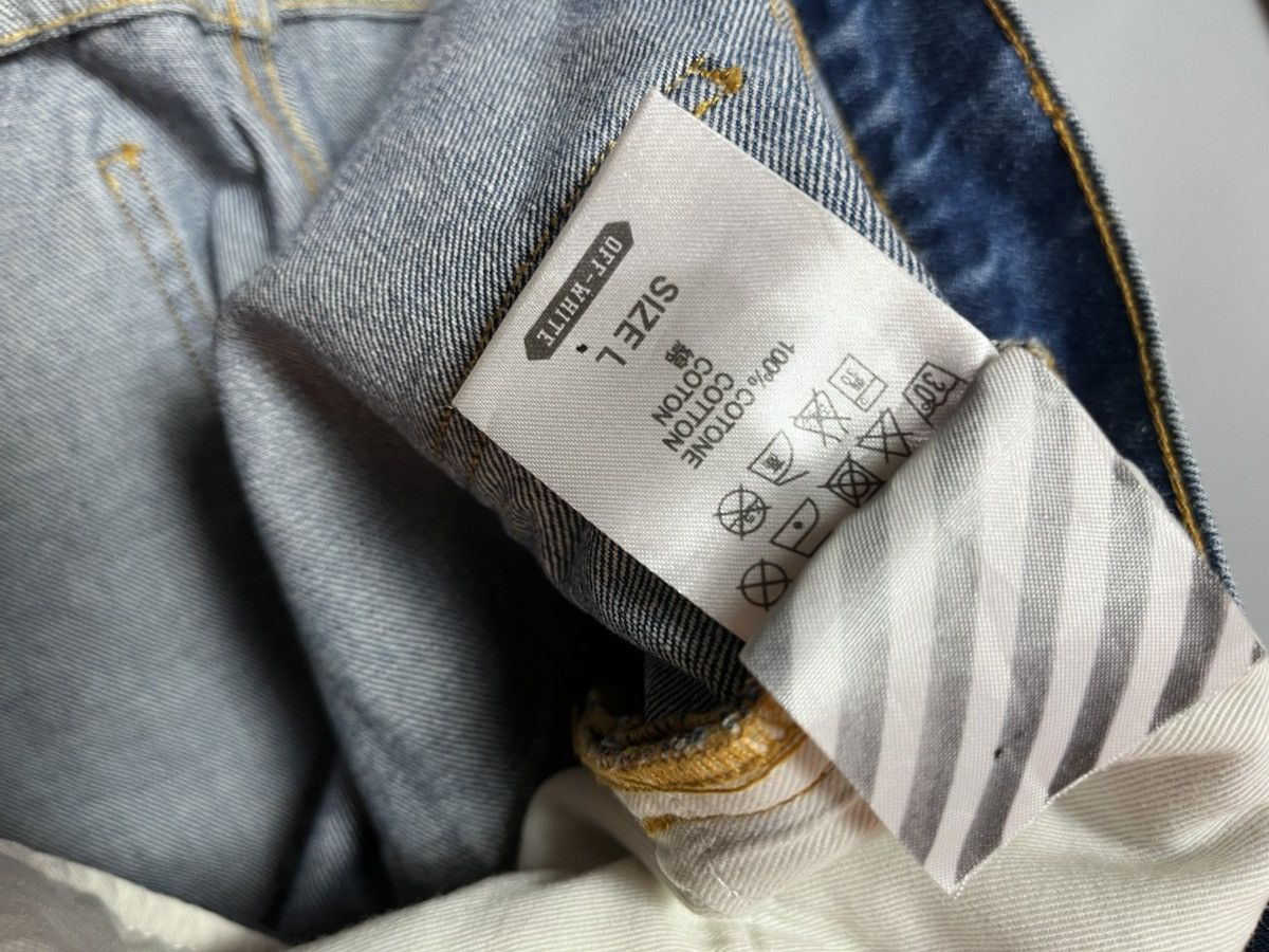 Off-White Off-White - Virgil Abloh OG diagonal striped pants Size US 34 / EU 50 - 7 Thumbnail