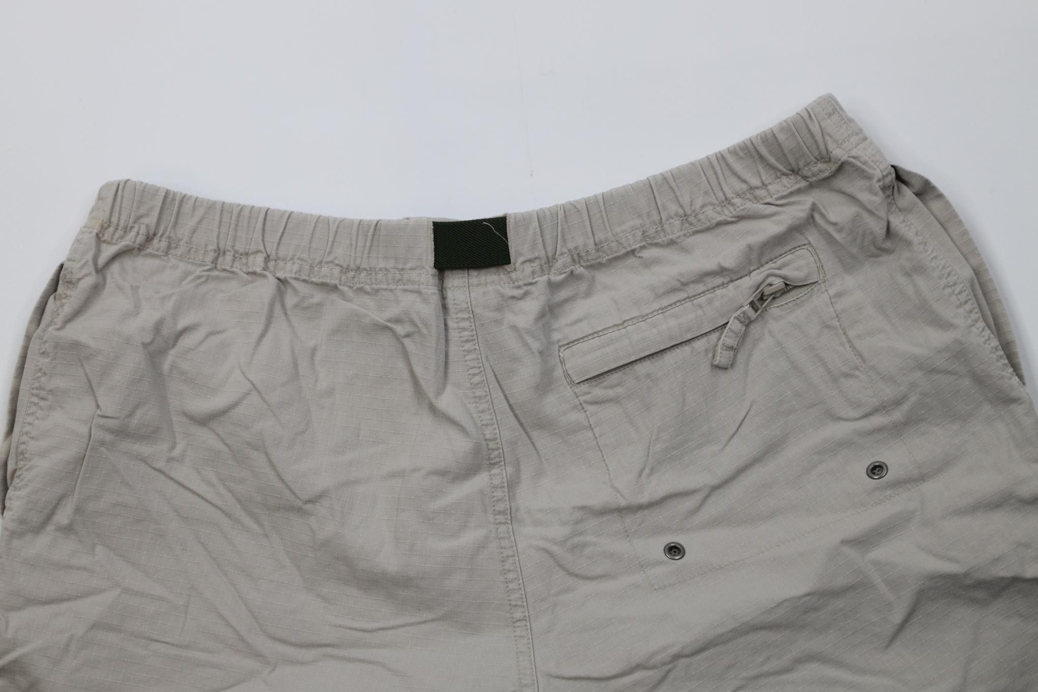 Gap Vintage Y2K 2001 Gap Belted Ripstop Above Knee Shorts Beige Size US 34 / EU 50 - 8 Thumbnail