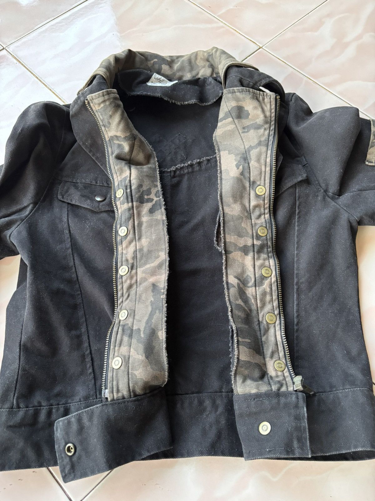 Japanese Brand × Seditionaries Ohlala Japon Accole Double Collar Jacket Size S / US 4 / IT 40 - 14 Thumbnail