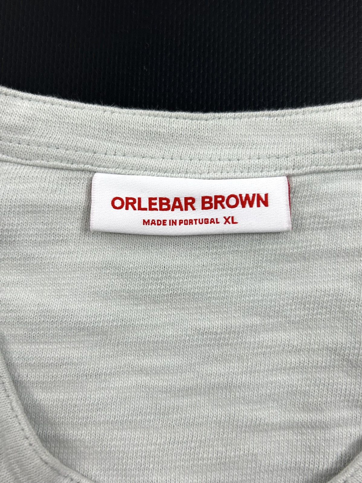 Orlebar Brown Orlebar Brown Button-Up Sweatshirt Grey XL Vintage Designer Size US XL / EU 56 / 4 - 12 Thumbnail