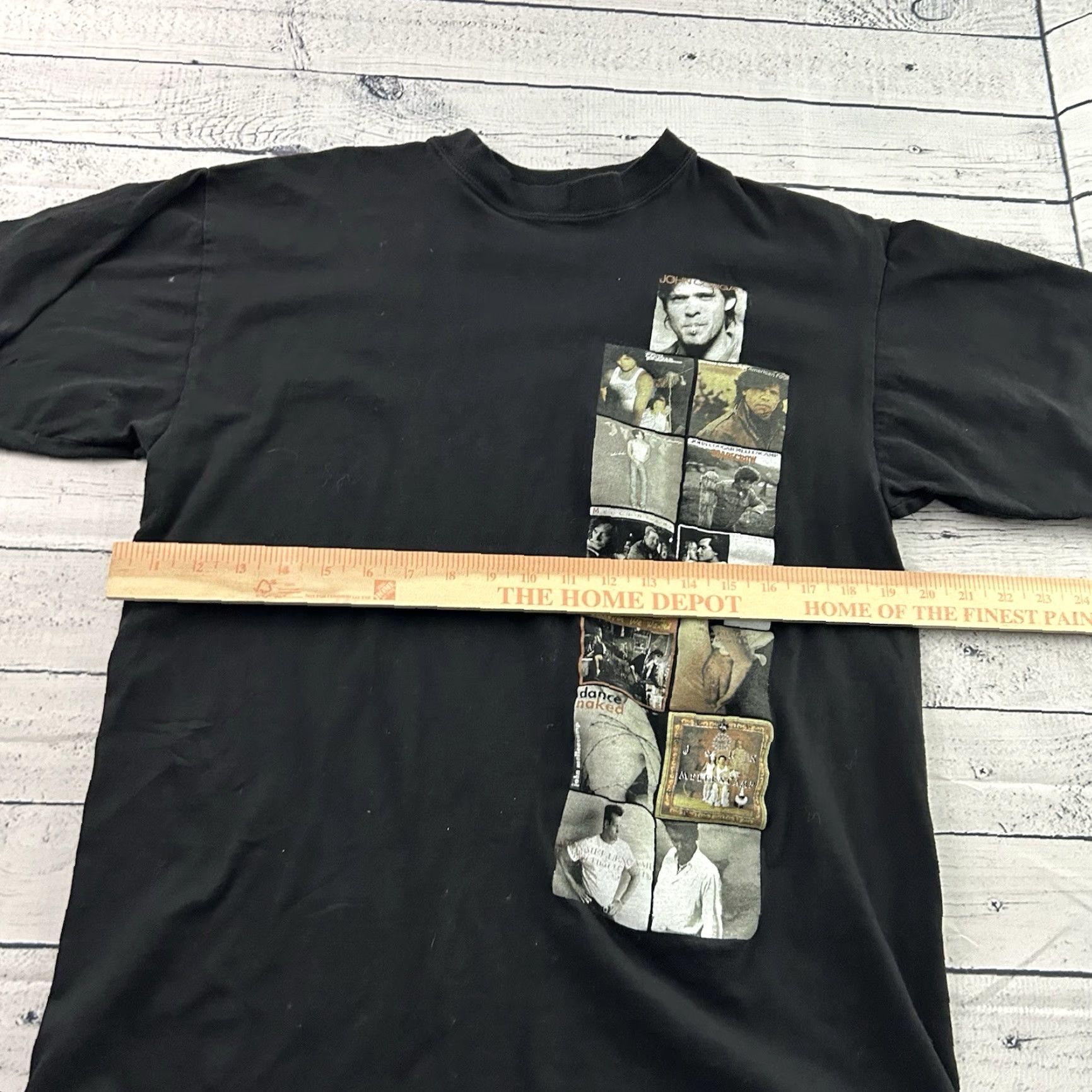 Cougar VTG John Cougar Mellencamp Rural Electric Short Sleeve T Shirt Mens Large Black Size US L / EU 52-54 / 3 - 3 Thumbnail