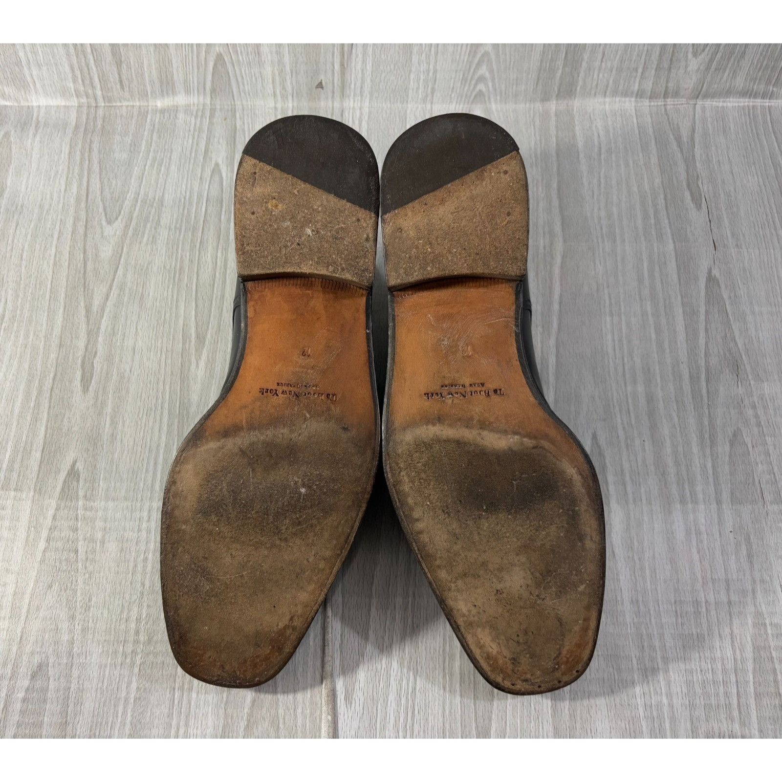 To Boot New York To Boot New York Adam Derrick Leather Square Toe Oxfords sho Size US 12 / EU 45 - 7 Thumbnail