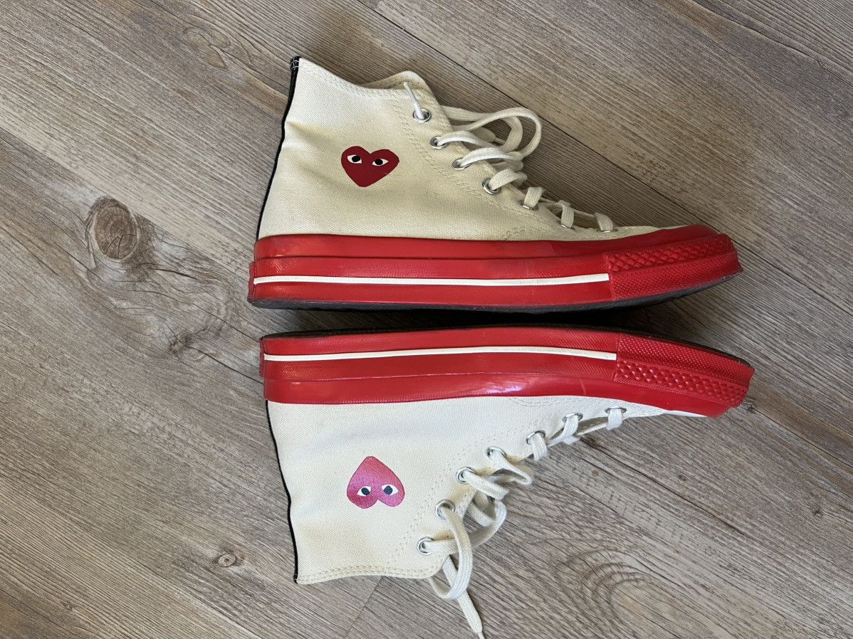 Comme des Garcons PLAY × Converse Converse x CDG Size US 6 / EU 39 - 3 Thumbnail