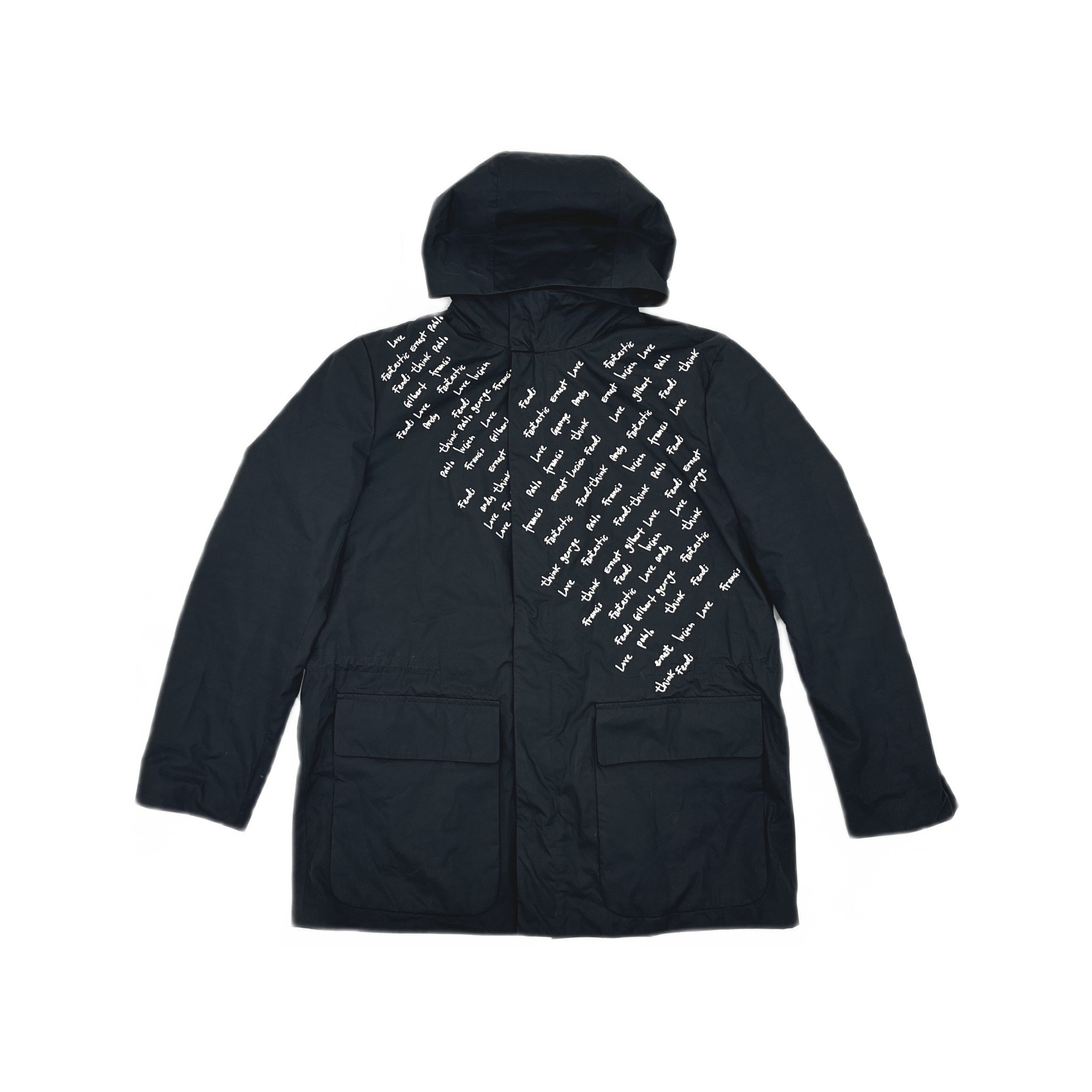 Fendi Fendi Graffiti Print Raincoat Size M Size US M / EU 48-50 / 2 - 1 Thumbnail