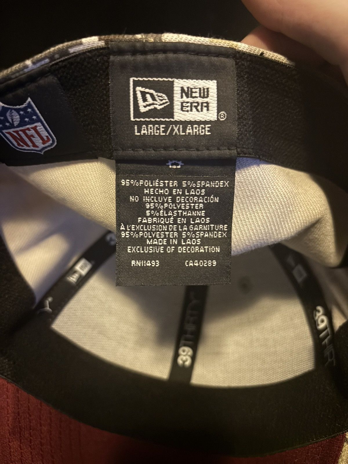 NFL × New Era New ERA Washington commanders “salute the troops” flex hat Size 36 - 5 Thumbnail