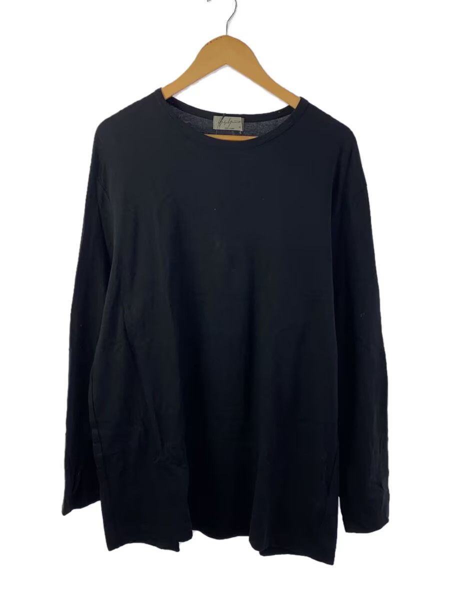 Yohji Yamamoto Pour Homme Logo Long Sleeve Tee Size US L / EU 52-54 / 3 - 2 Thumbnail