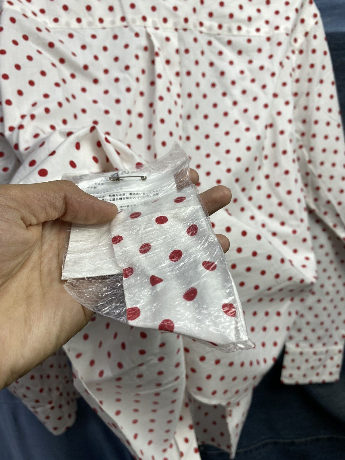 Comme des Garcons 2000s Tao comme des garcons polka flower shirt Size US M / EU 48-50 / 2 - 9 Thumbnail