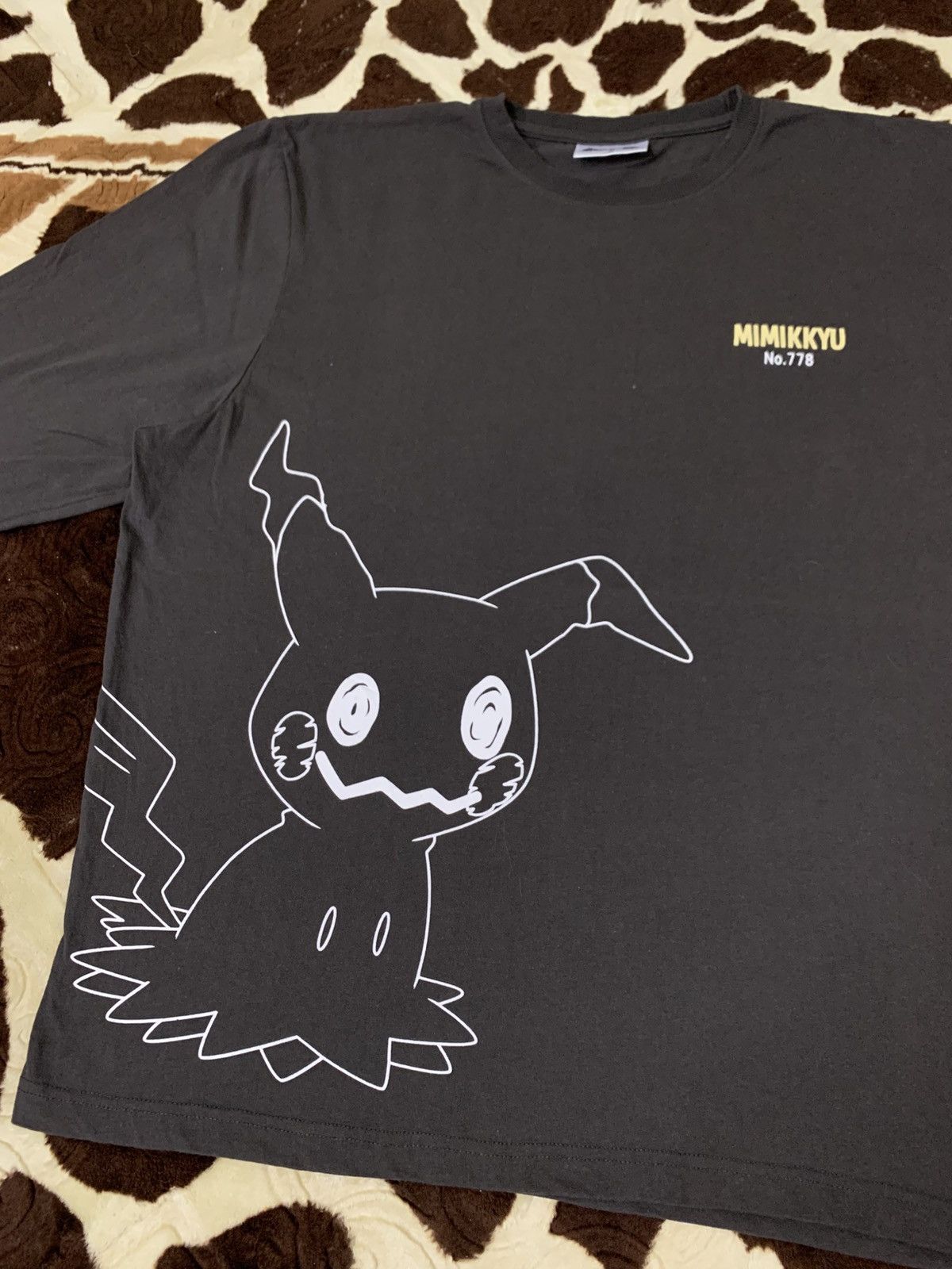 Japanese Brand LAST DROP#Pokemon Mimikkyu Long Sleeve Shirt Size US XXL / EU 58 / 5 - 8 Thumbnail
