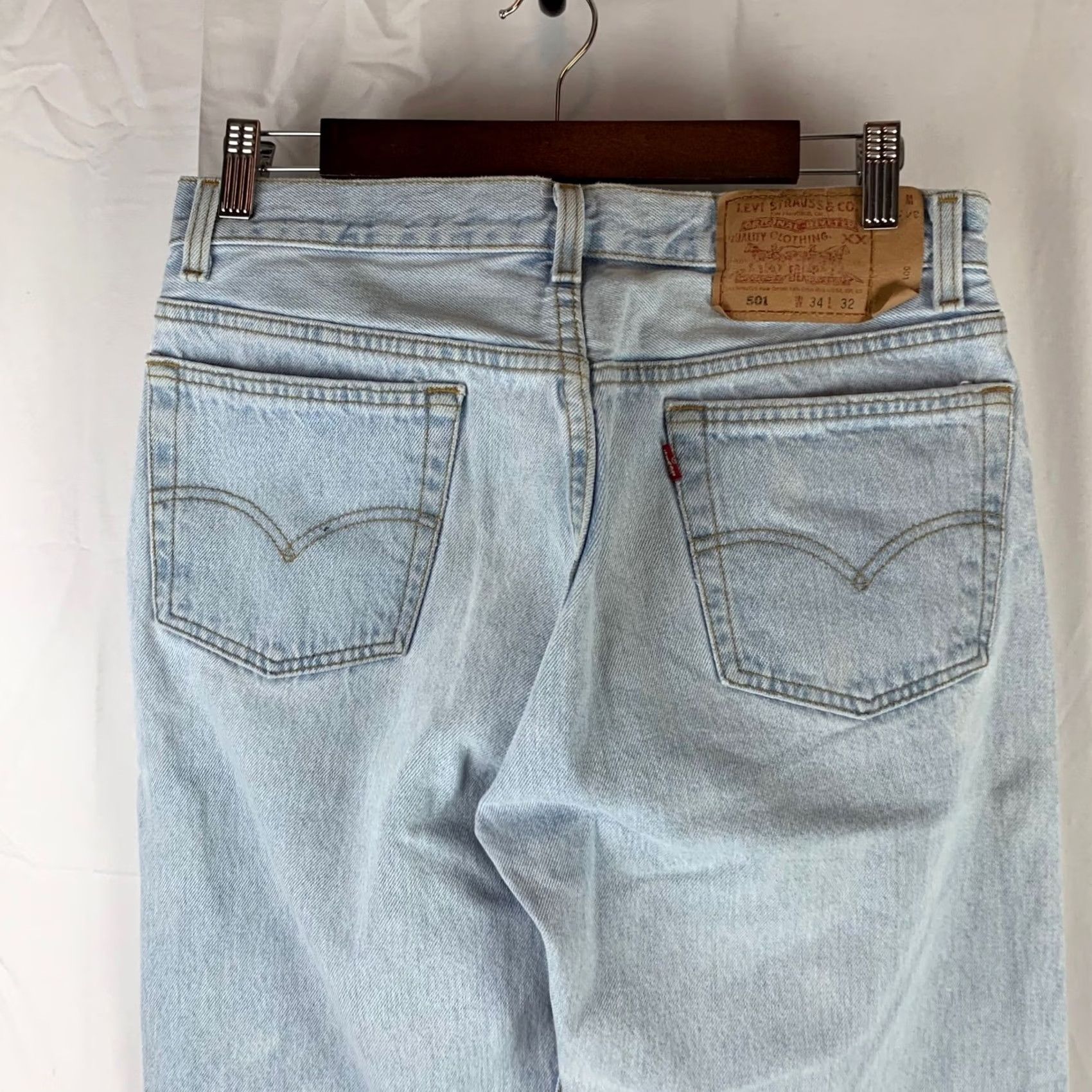 Levi's Vintage Levi's 501 XX Jeans Light Blue - 32" Inseam - 5-Pocket Design Size US 32 / EU 48 - 5 Thumbnail