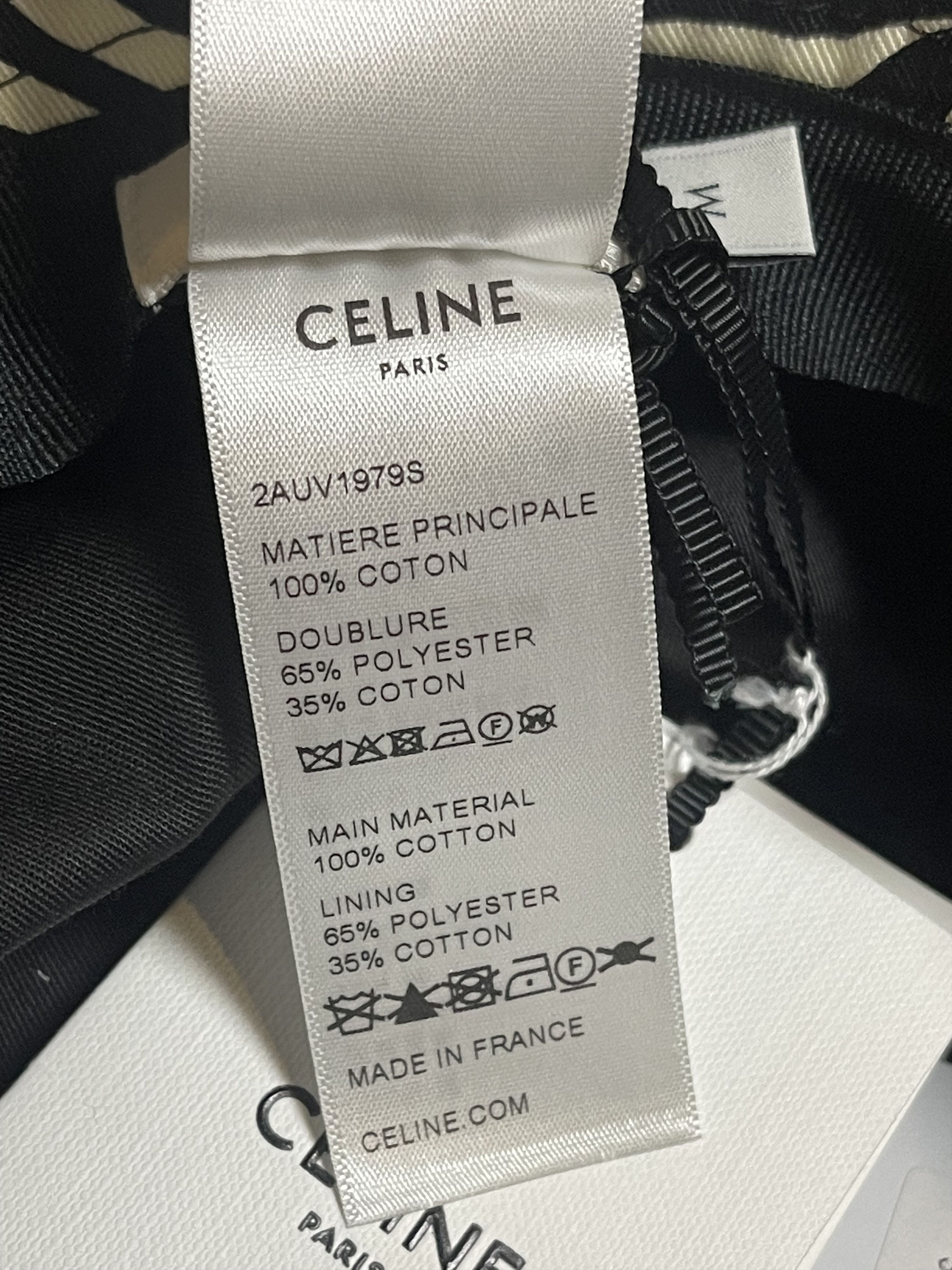 Celine CELINE BUCKET HAT SIZE M AW2022 Size ONE SIZE - 4 Thumbnail