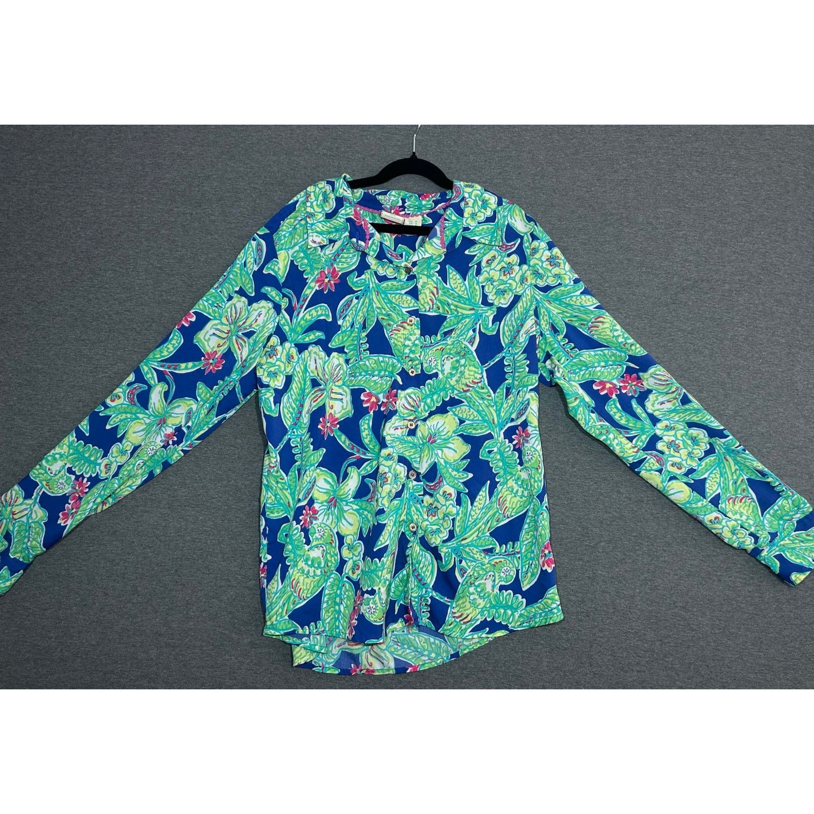 Other Caribbean Joe | Women's Floral Button Down Shirt | Medium Size M / US 6-8 / IT 42-44 - 1 Thumbnail