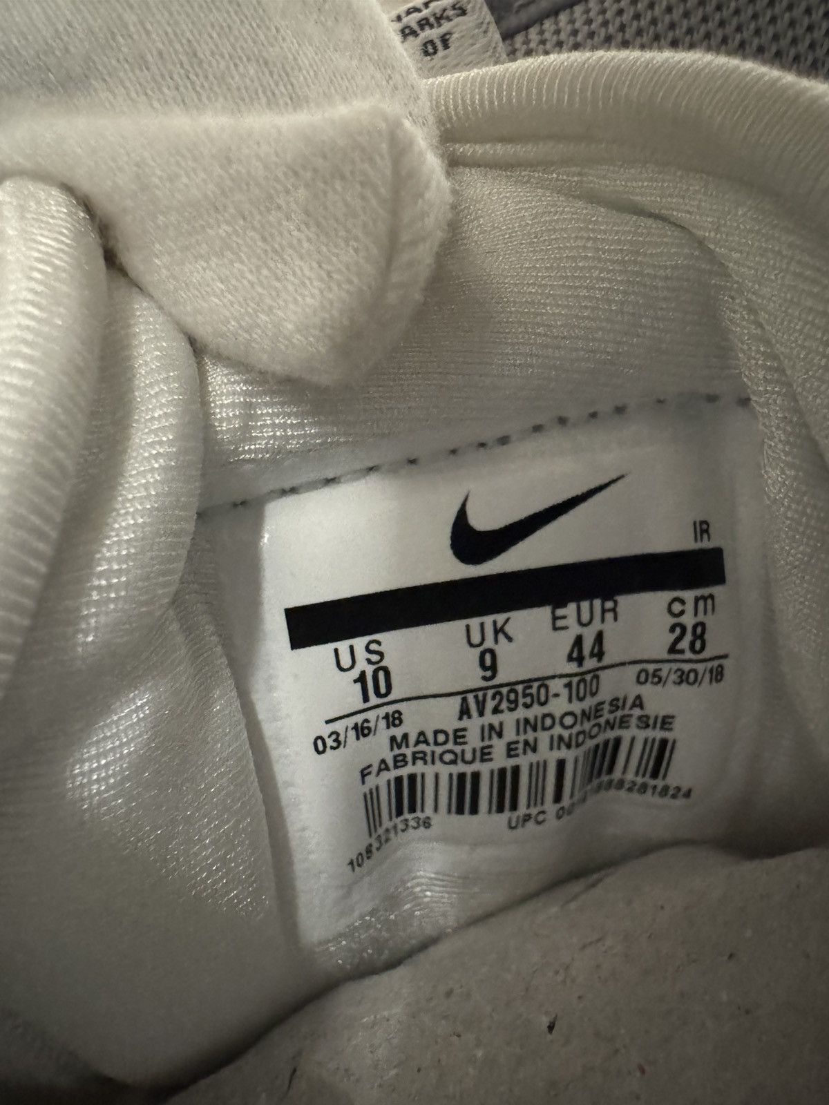 Nike 2018 Kendrick Lamar x Nike Cortez “House Shoes” Size US 10 / EU 43 - 9 Thumbnail