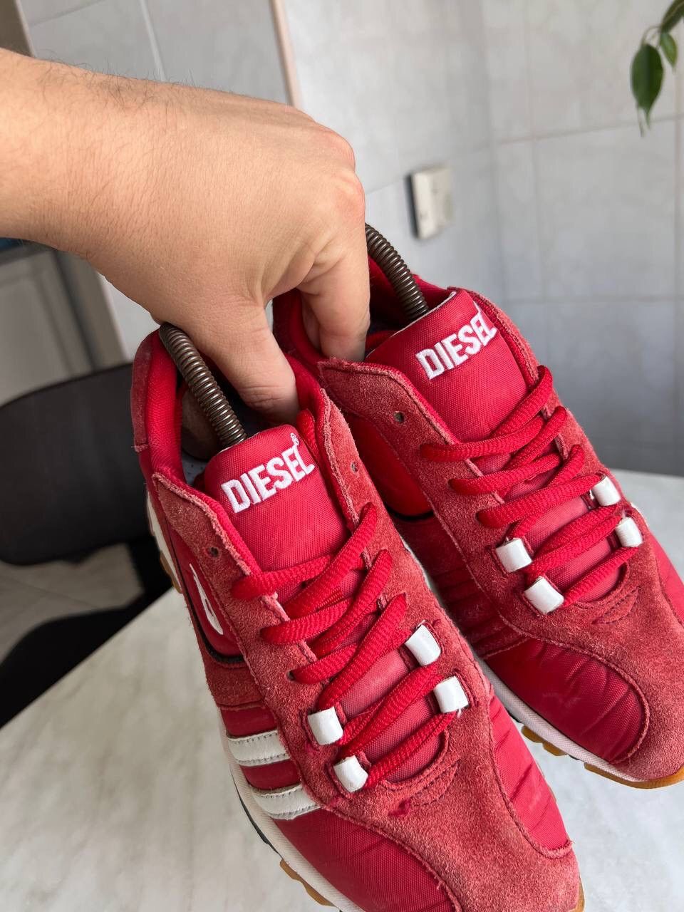 Diesel Vintage Logo Diesel Sneakers Avant Garde Moto Style 2000s Size US 5 / EU 37 - 2 Thumbnail