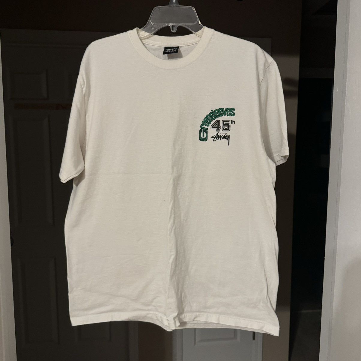 ★人気★【STUSSY】★Stussy Greensleeves 45 T-Shir.t White★ Stussy Stussy Greensleeves 45 Tee | Grailed