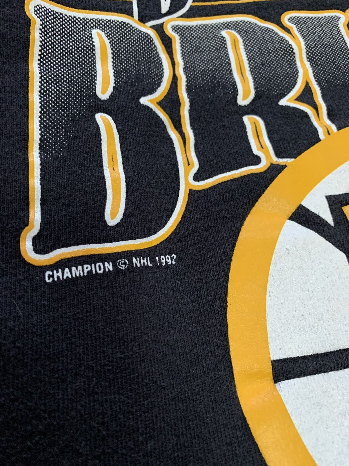 Champion × Vintage Vintage Champion Boston Bruins Sweatshirt 1992 Big Logo Y2K Size US L / EU 52-54 / 3 - 4 Thumbnail