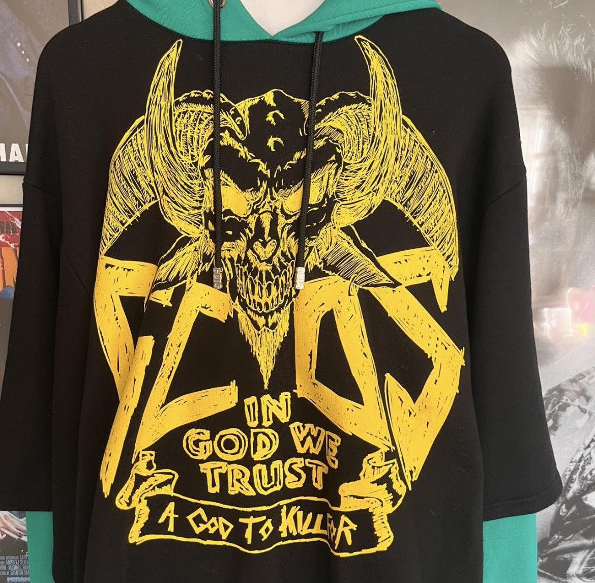GCDS GCDS “In God We Trust” Hoodie Pullover Size US L / EU 52-54 / 3 - 2 Thumbnail