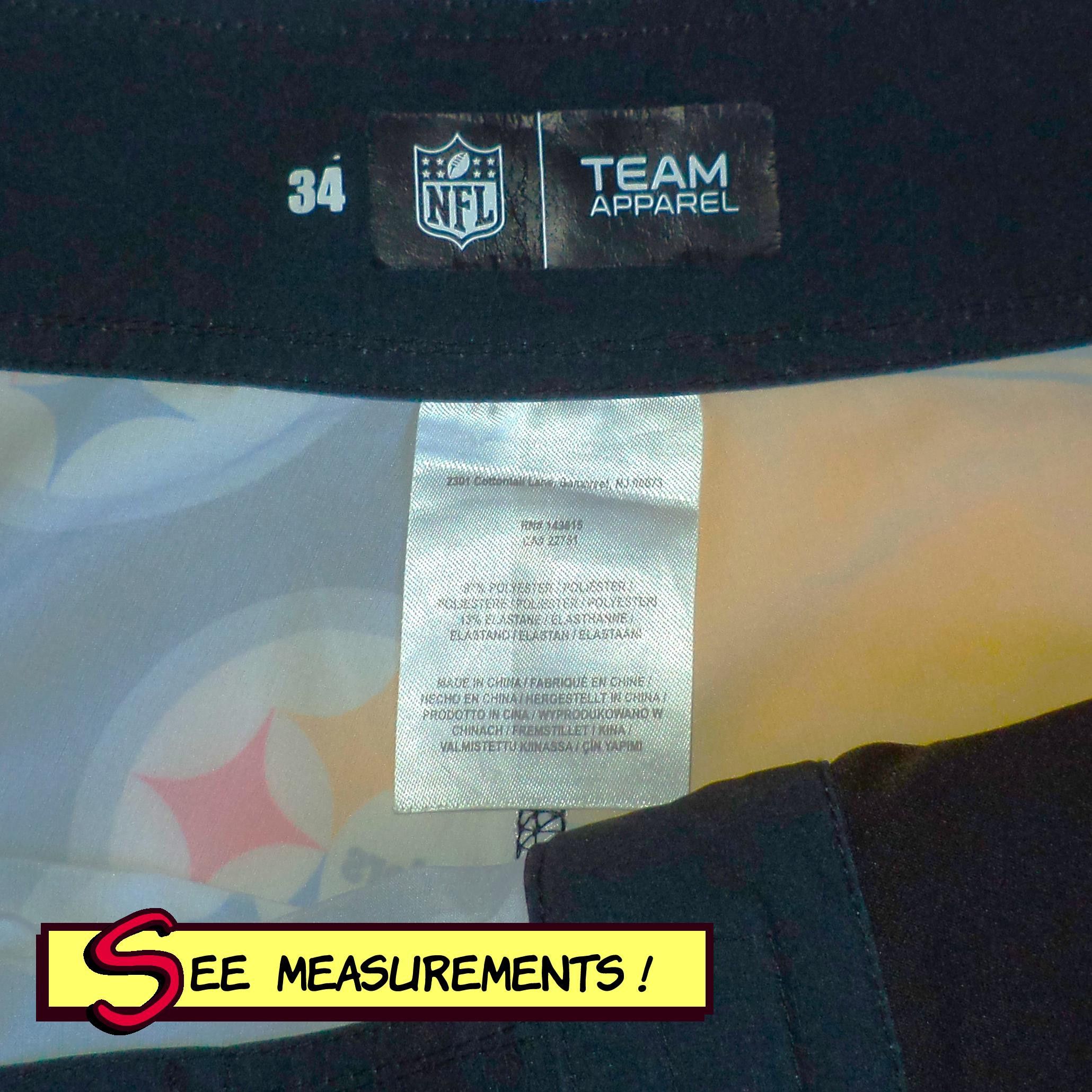 NFL Y2K PITTSBURGH STEELERS Shorts Nfl Swimming Running Surf Size US 34 / EU 50 - 4 Thumbnail