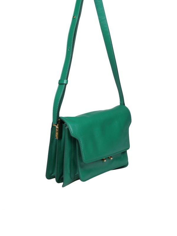 Marni o1w1db10125 Size:OS/Trunk Soft Shoulder Bag in Green Size ONE SIZE - 2 Thumbnail