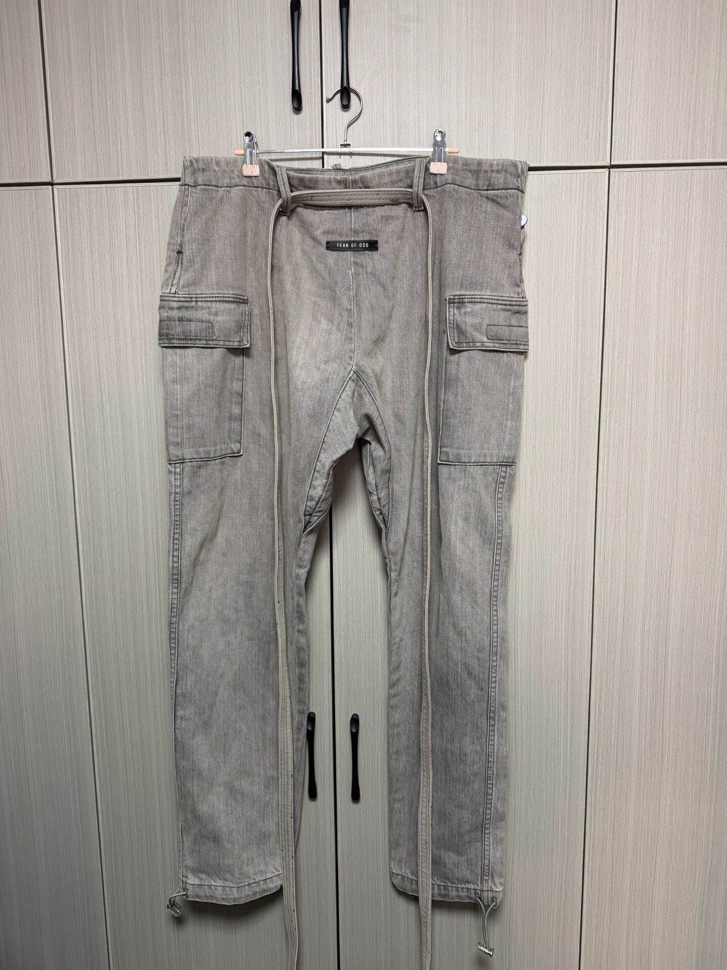 Fear of God Fear of God Denim Gray Denim Jeans 34 Men Size US 34 / EU 50 - 1 Thumbnail