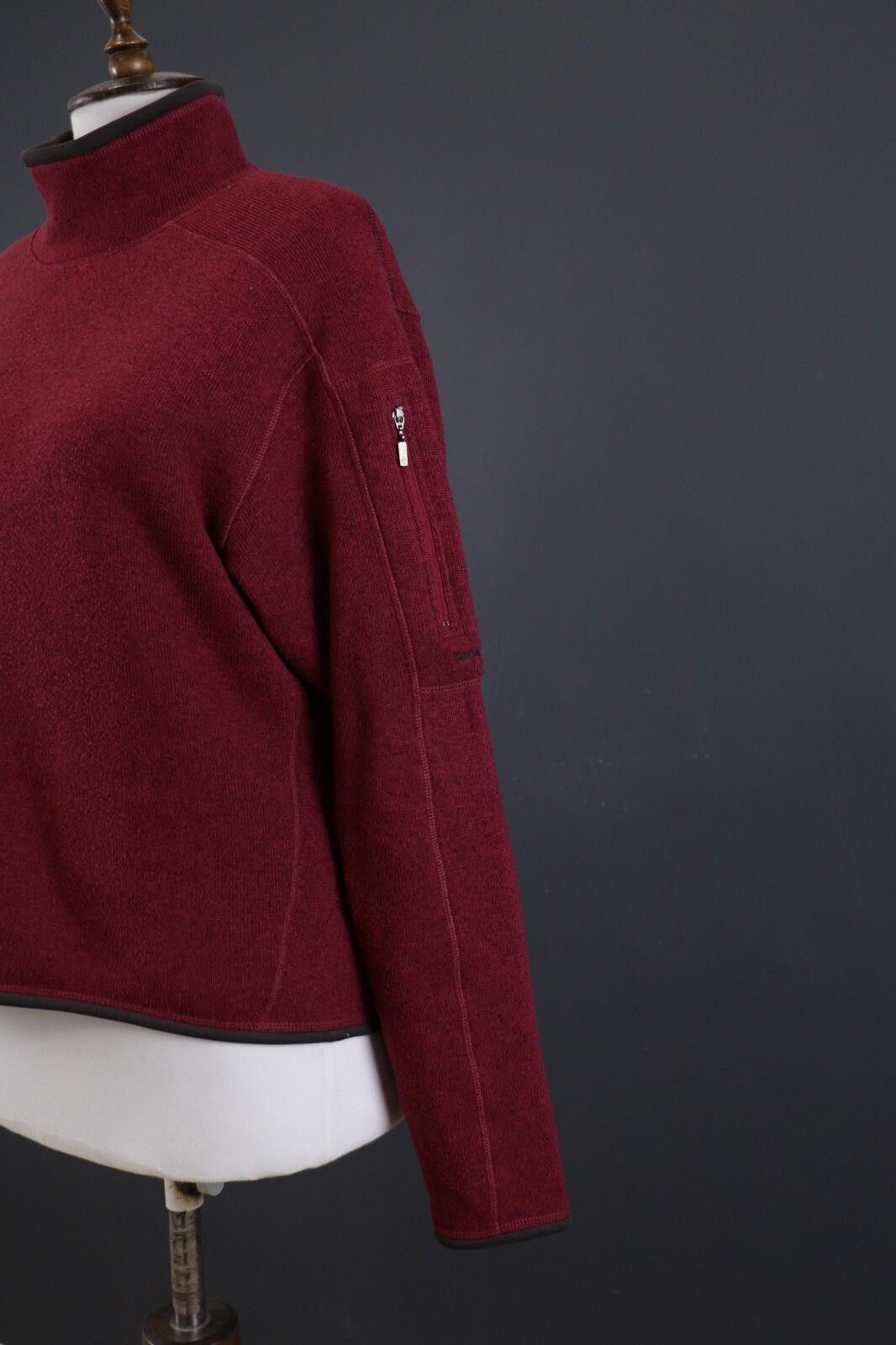 Patagonia Patagonia Red Mock Neck Full Zip Hiking Fleece Jacket Size L Size L / US 10 / IT 46 - 5 Thumbnail