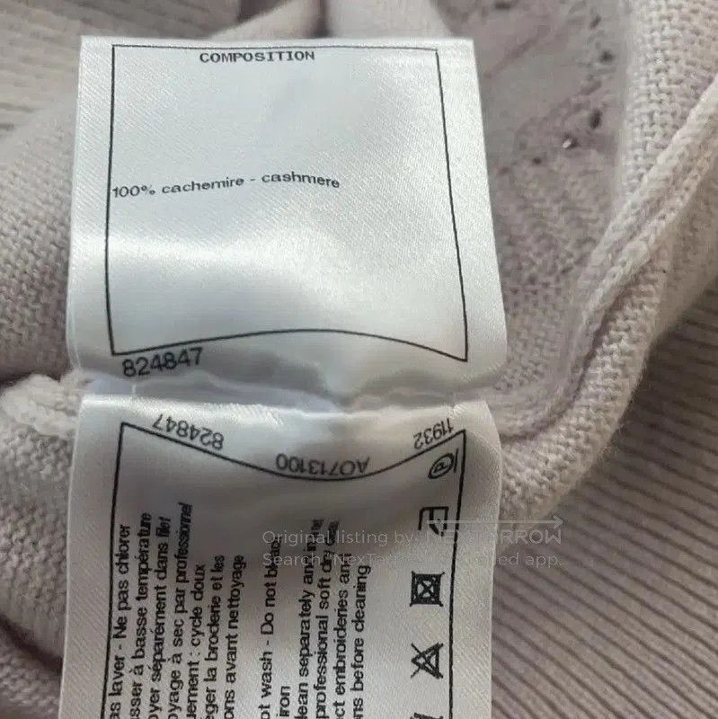 Chanel Pink Women\'s Cashmere Cardigan .