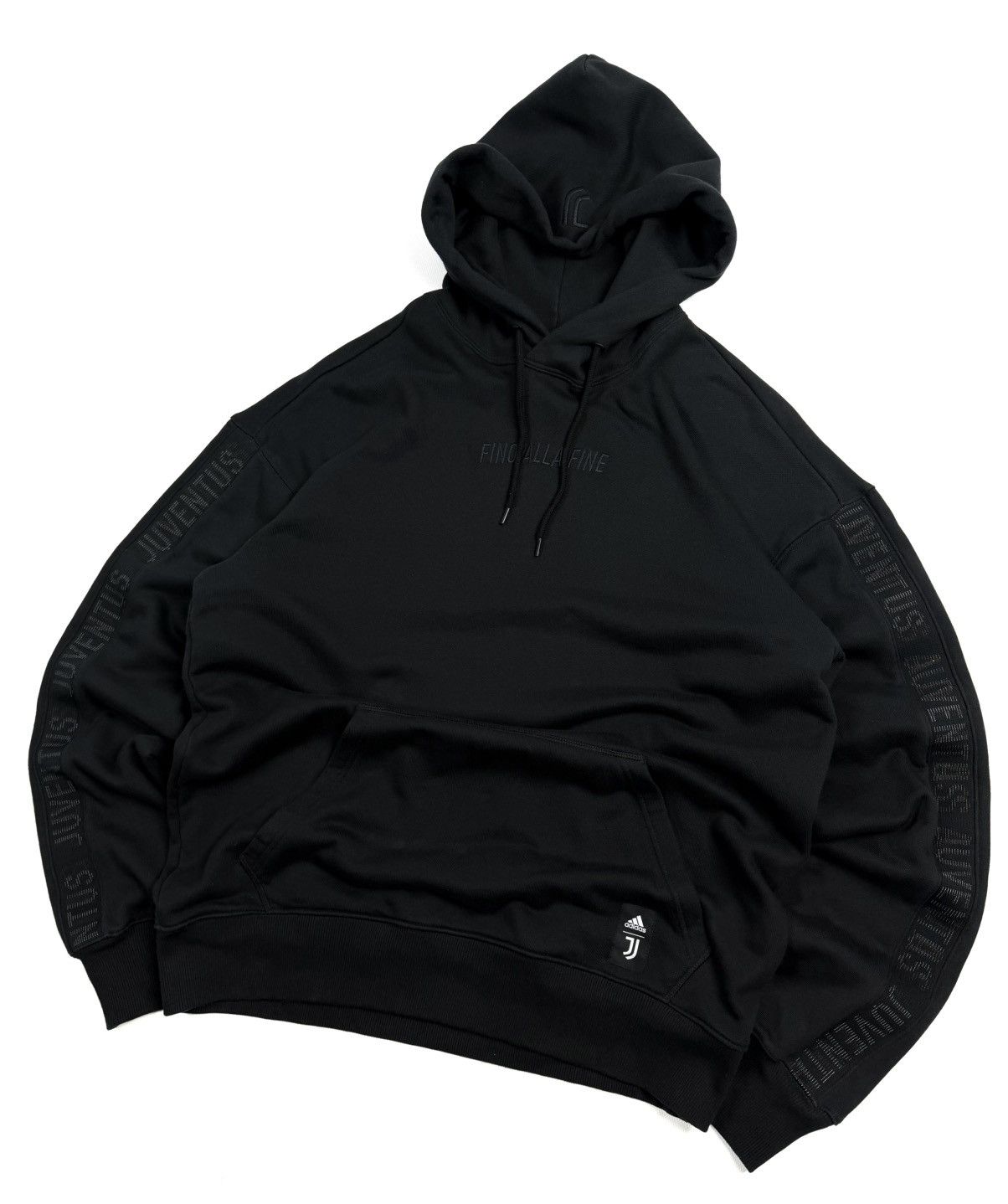 Adidas Adidas x Juventus FC Hoodie 3D Stripe Training Soccer Track Size US XL / EU 56 / 4 - 2 Thumbnail