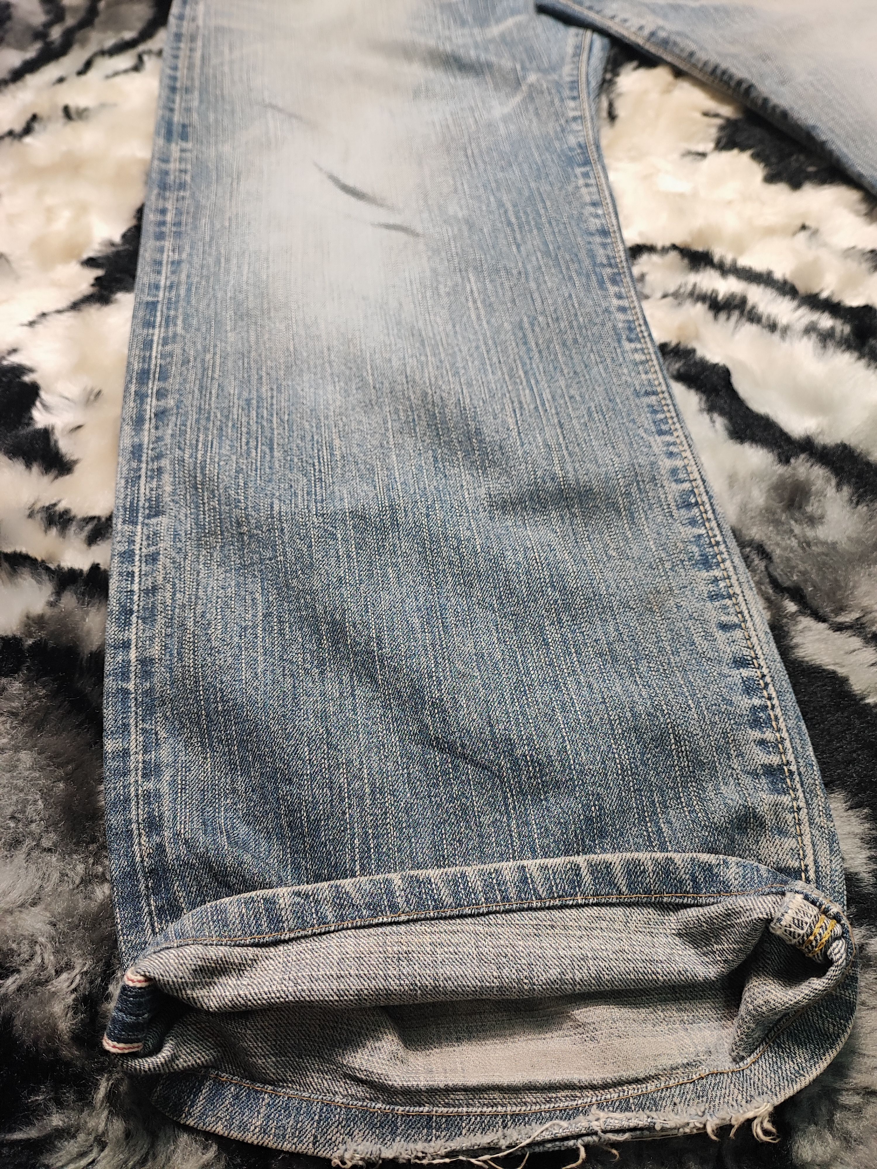 Edwin × Japanese Brand Edwin Jeans Selvedge 505Z Redline Size US 33 - 2 Thumbnail