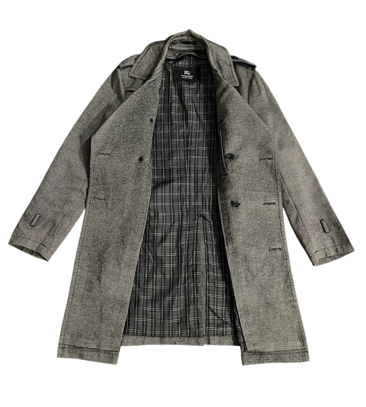 Burberry × Burberry Prorsum Burberry Black Label Trench Coat Size US L / EU 52-54 / 3 - 3 Thumbnail