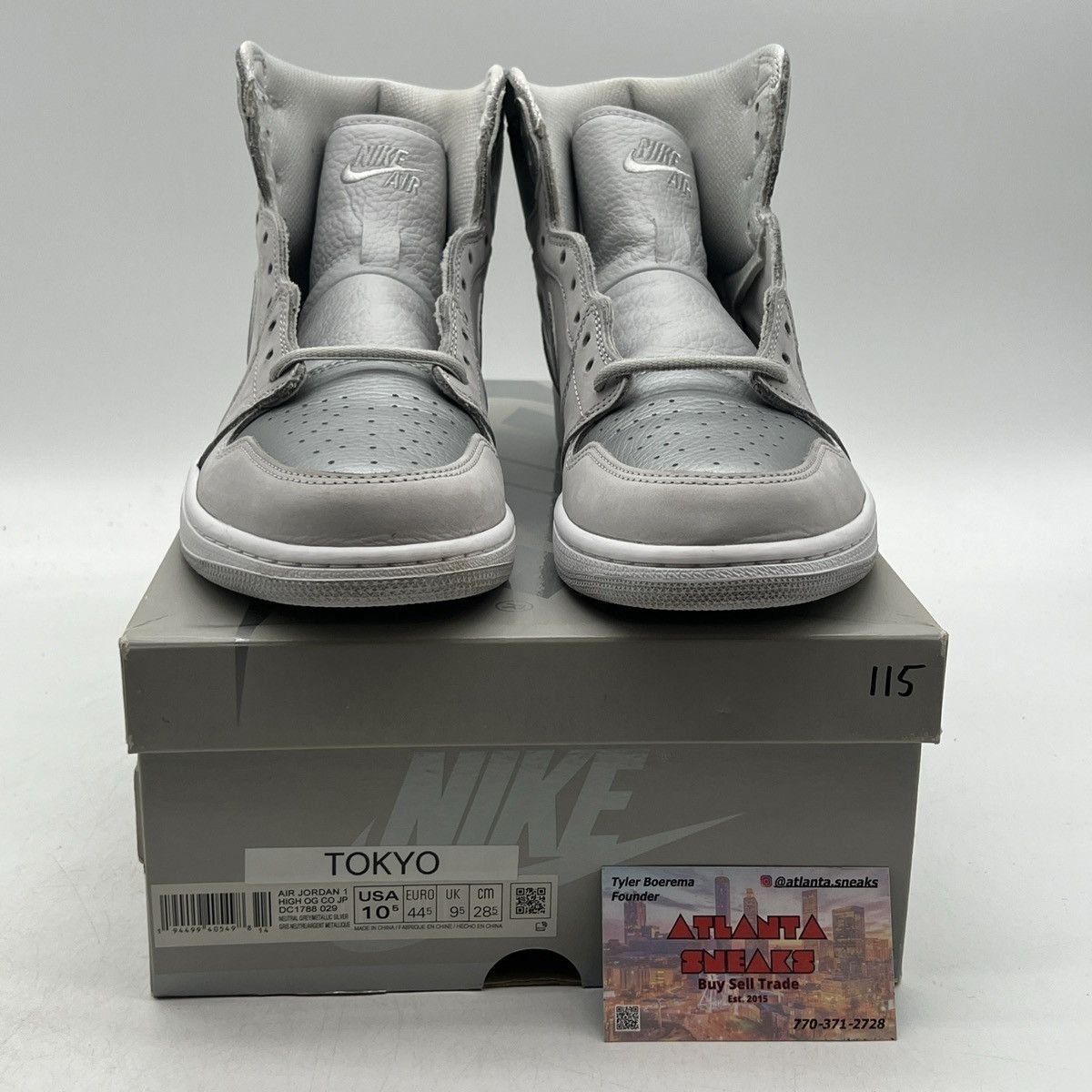 Nike Air Jordan 1 high Tokyo Size US 10.5 / EU 43-44 - 2 Thumbnail
