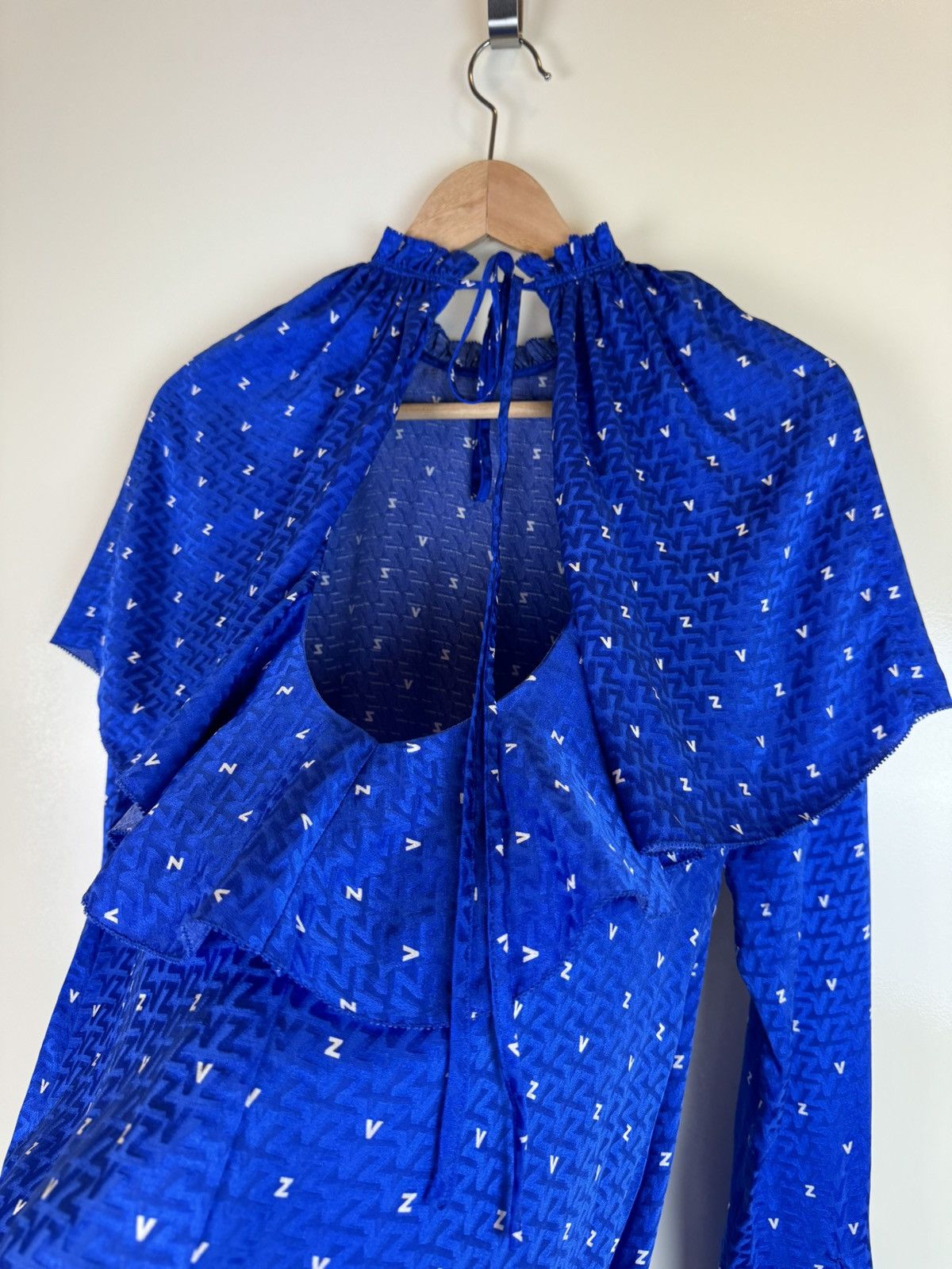 Other Zadig Voltaire defile rock punk silk logo monogram dress S Size S / US 4 / IT 40 - 14 Thumbnail
