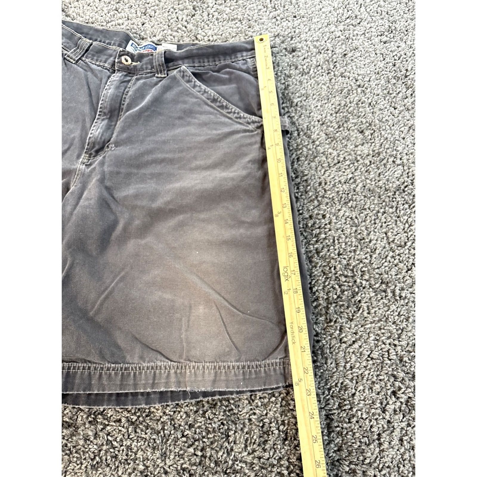 Old Navy Vintage Old Navy Painters Carpenter Shorts Mens 38 Work Gray Faded Skate 90s Size US 38 / EU 54 - 3 Thumbnail