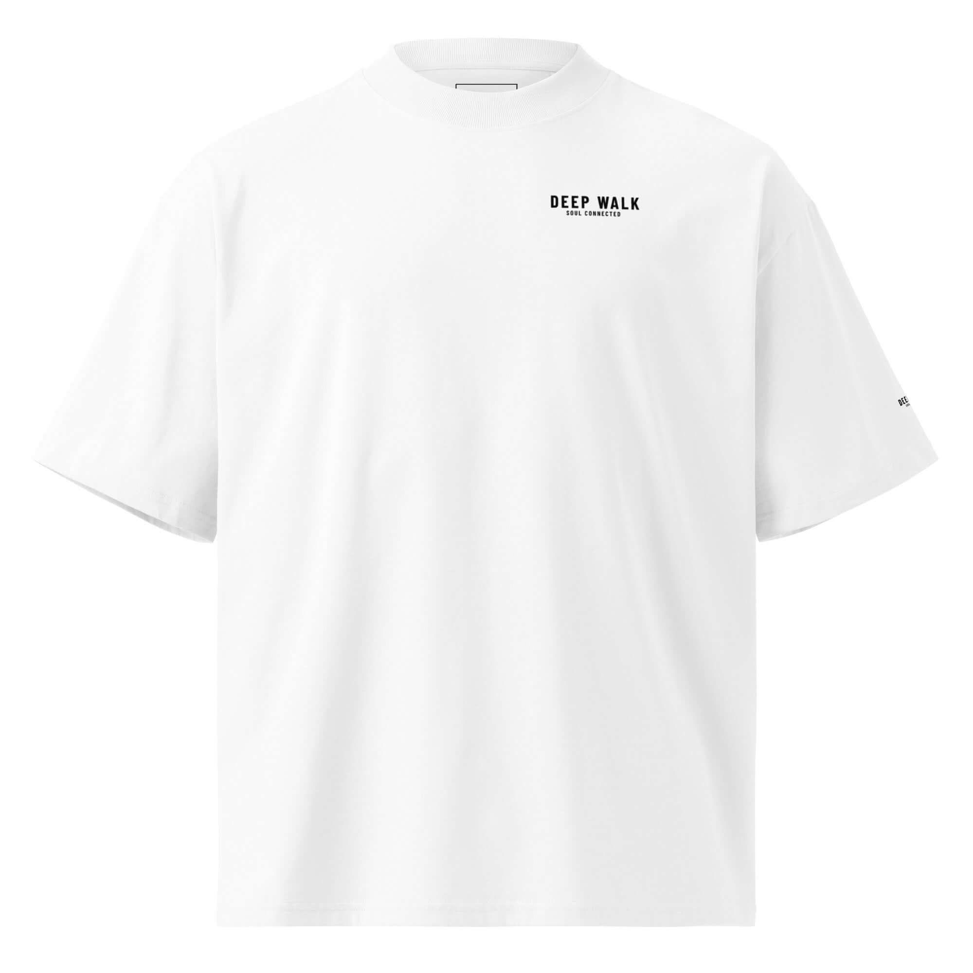 organic oversized high neck t-shirt