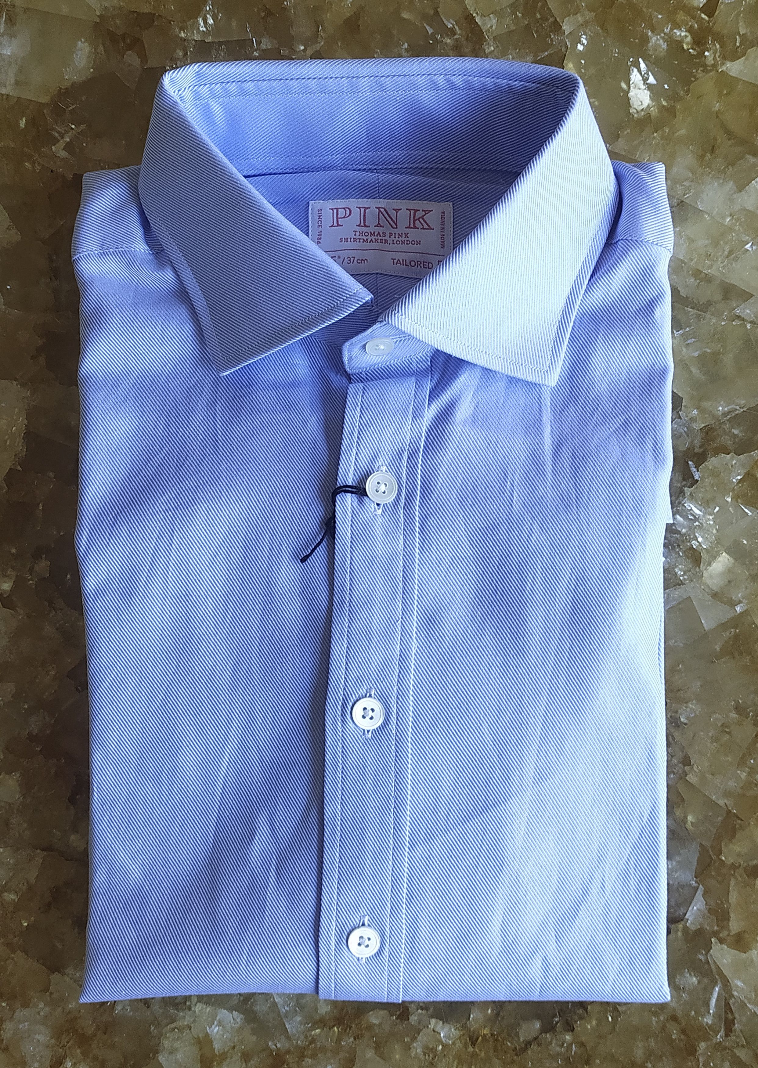 Thomas Pink Thomas Pink Men's Stripe Formal Shirt Free Shipping T/1 Size US XS / EU 42 / 0 - 1 Thumbnail