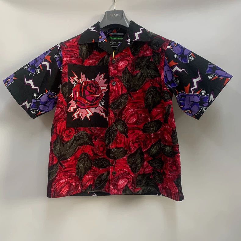 Prada Prada AW19 MENSWEAR SHOW LOOK15 FRANKENTEIN SHIRT 2502-Next Size US S / EU 44-46 / 1 - 2 Thumbnail