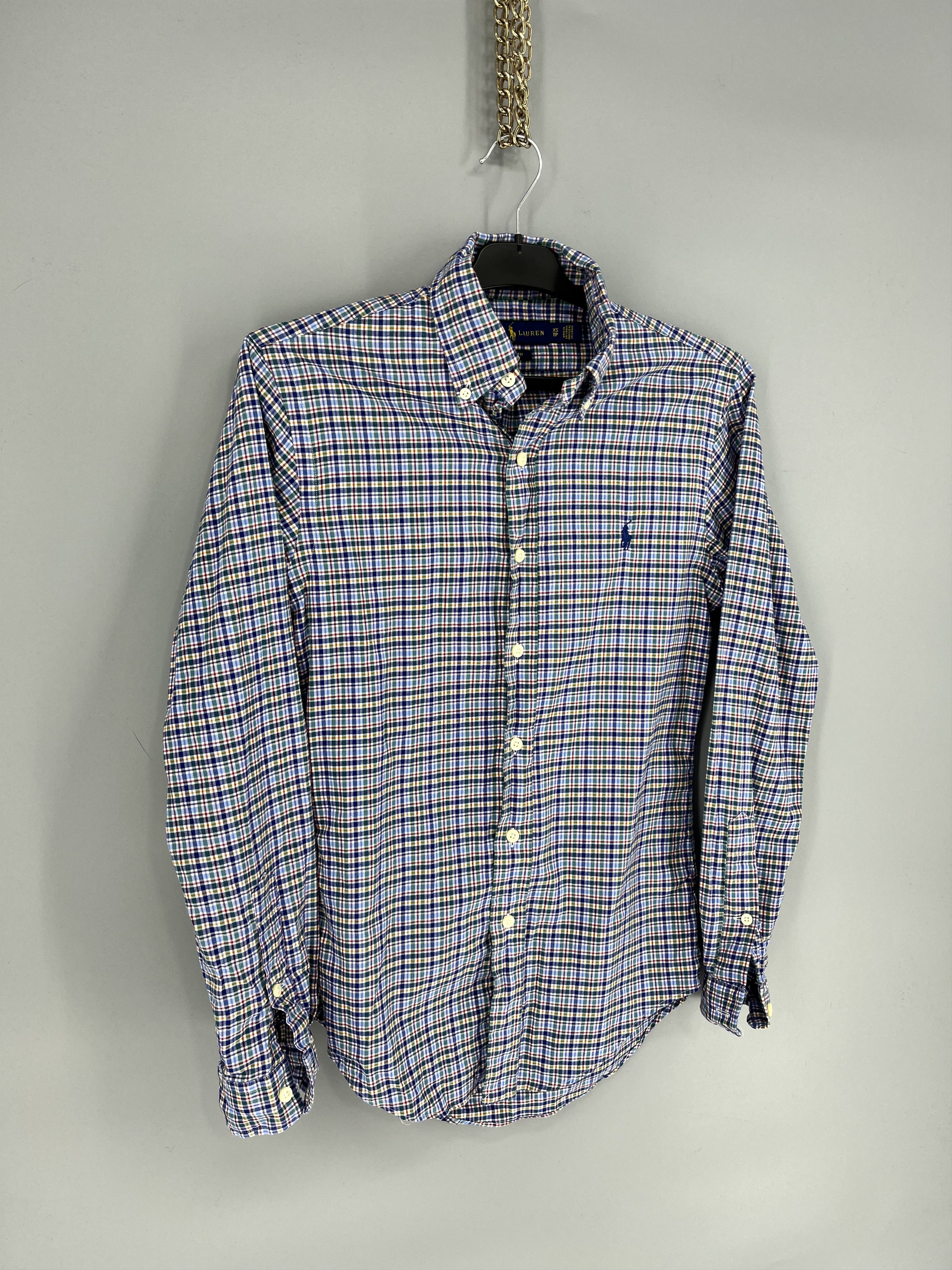Polo Ralph Lauren Vintage y2k Polo Ralph Lauren Plaid Blake Cotton Flannel Size US XS / EU 42 / 0 - 2 Thumbnail