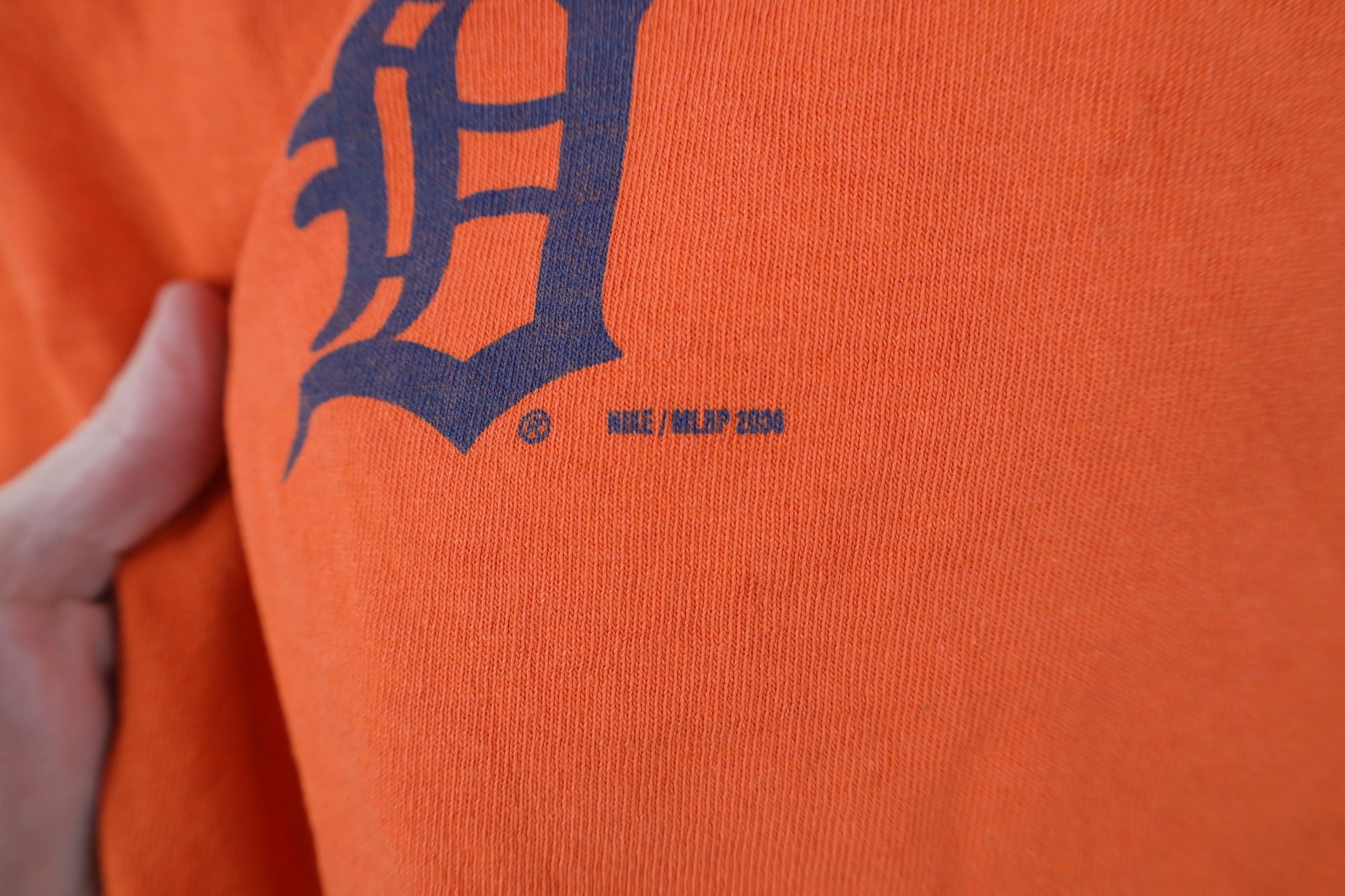 Nike Vintage Y2K Nike Swoosh Detroit Tigers Baseball T-Shirt Size S / US 4 / IT 40 - 5 Thumbnail