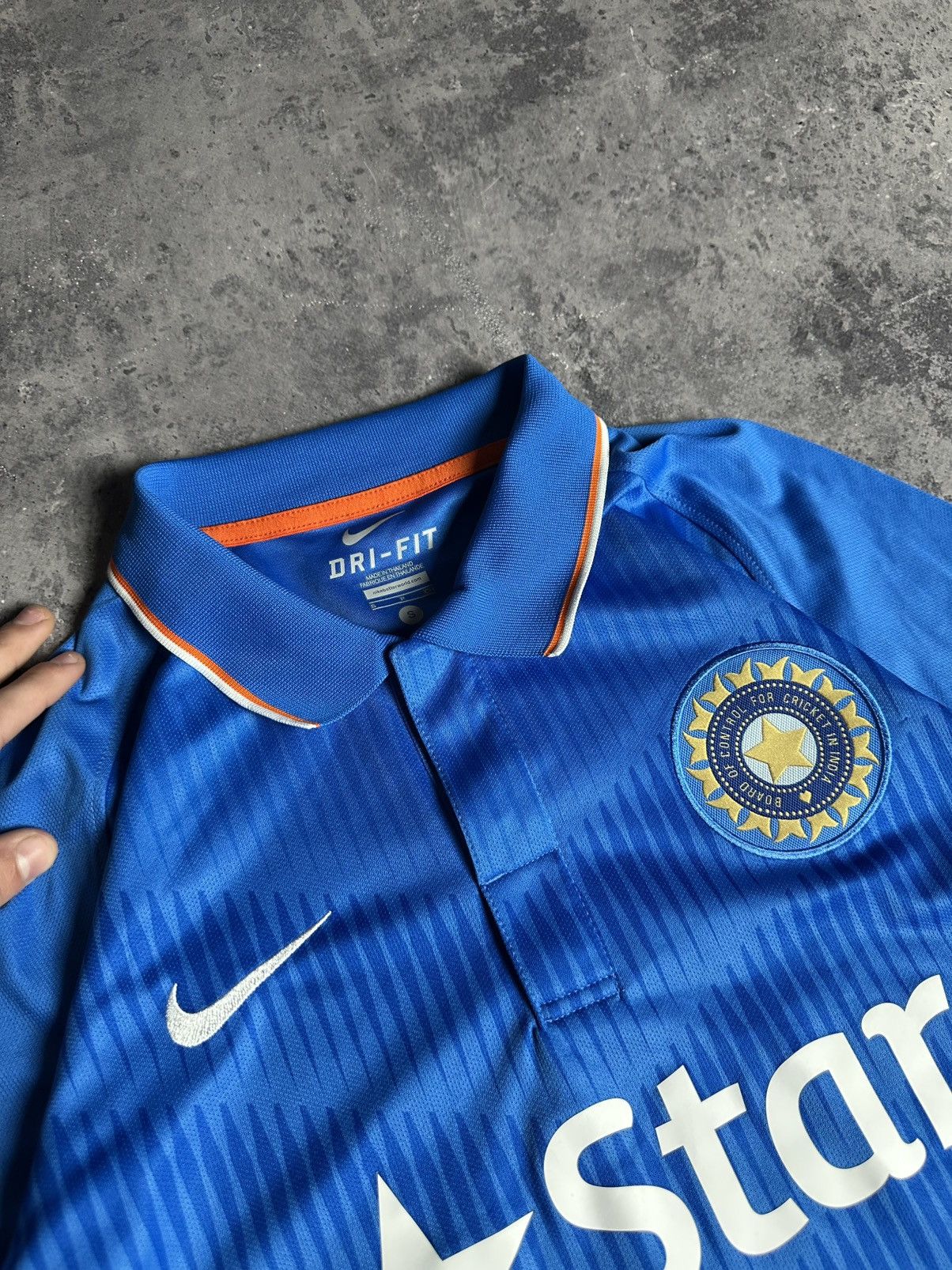 Nike Nike Indian Cricket Team T-Shirt Jersey XS Team V Size US S / EU 44-46 / 1 - 5 Thumbnail