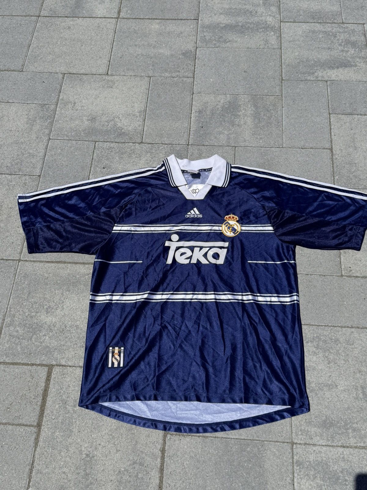 Adidas Adidas Real Madrid away 1998-1999 Size US L / EU 52-54 / 3 - 2 Thumbnail