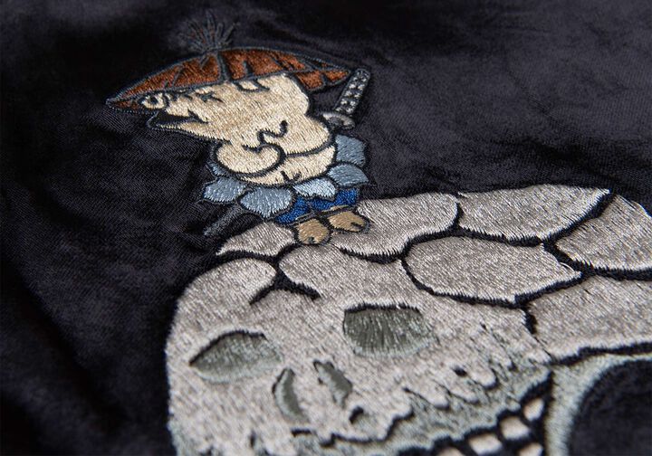 Studio D'Artisan Studio D'artisan-Men's Satin Sukajan Reversible Woven Jacket Size US M / EU 48-50 / 2 - 7 Thumbnail