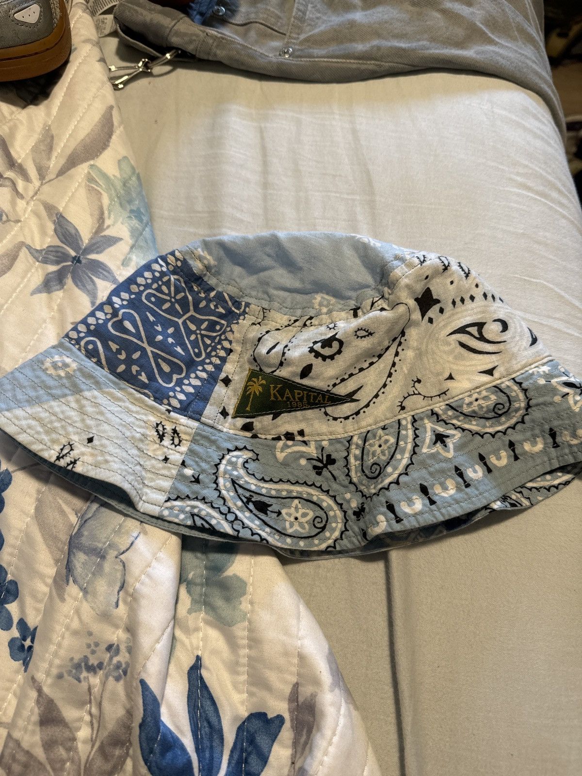 Kapital × Kapital Kountry Marital Bucket Hat Size ONE SIZE - 5 Thumbnail