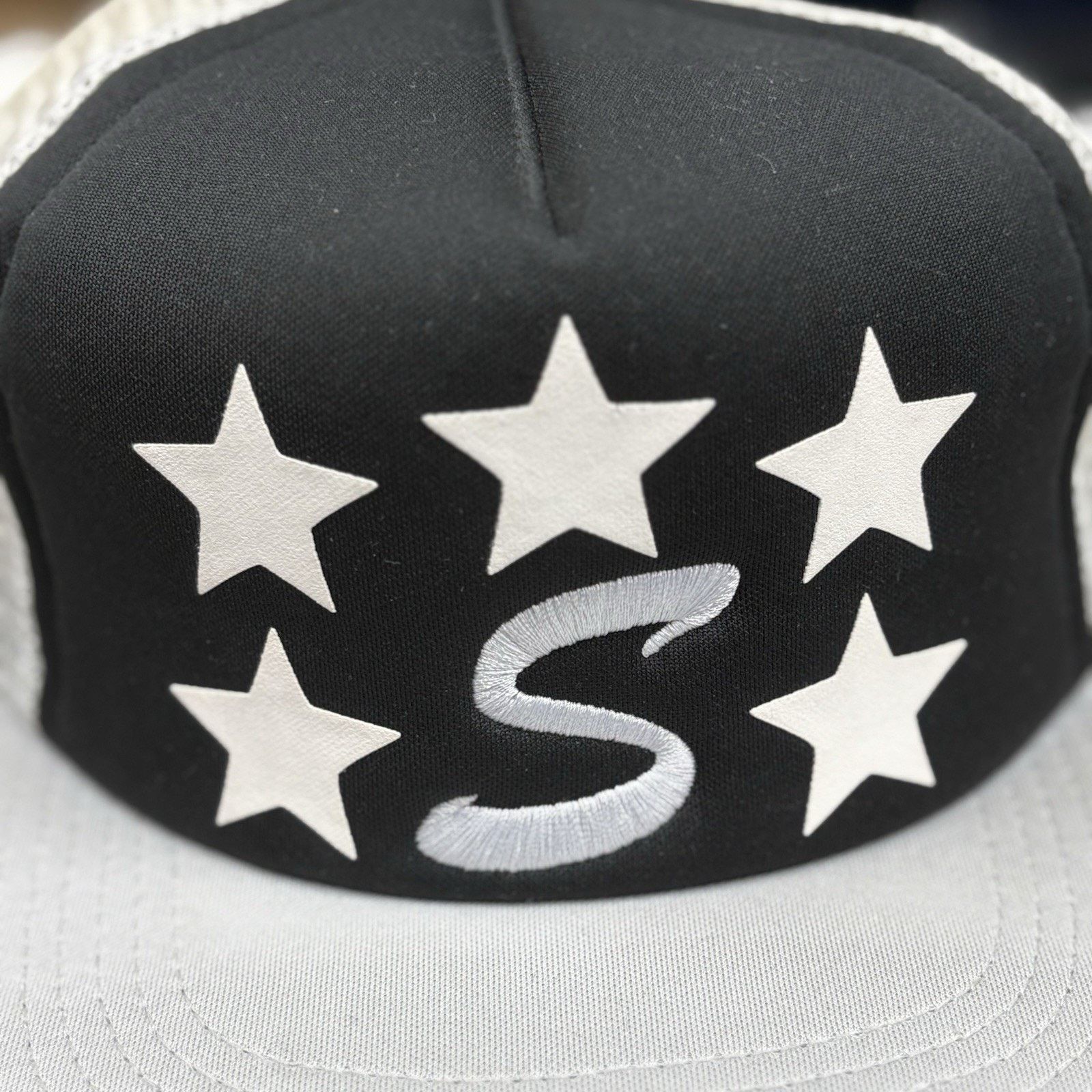 Supreme Supreme 2013 Star Mesh SnapBack ' Black ' | GOOD CONDITION! Size ONE SIZE - 4 Thumbnail