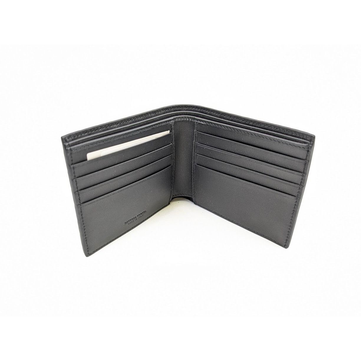Bottega Veneta o1rshd1 Size: OS / Intrecciao Nappa Wallet in Nero Size ONE SIZE - 9 Thumbnail