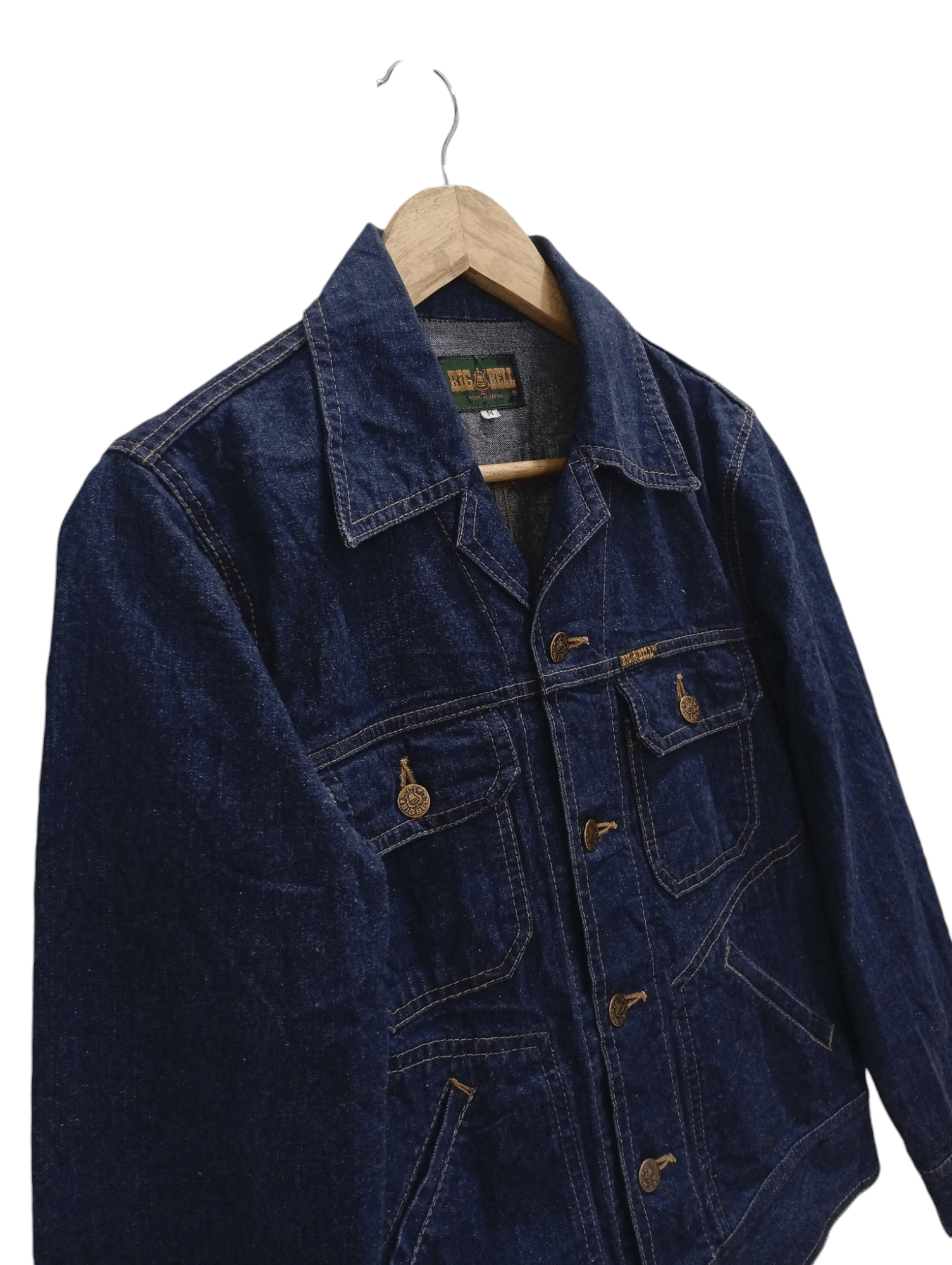 Japanese Brand × Vintage 🔥🔥Vintage Big Bell Denim Trucker Jacket Size US M / EU 48-50 / 2 - 4 Thumbnail