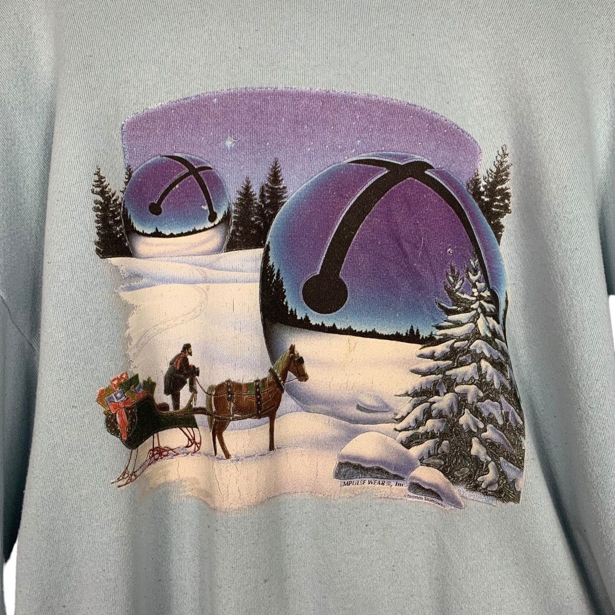 Impulse Vintage Graphics Sweatshirt by Impulse Wear Inc #1943-C85 Size US XL / EU 56 / 4 - 10 Thumbnail