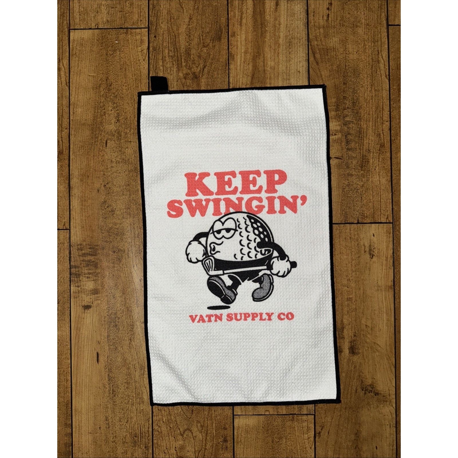 Other Keep Swingin Vatn Supply Co Golf Towel Size ONE SIZE - 1 Thumbnail